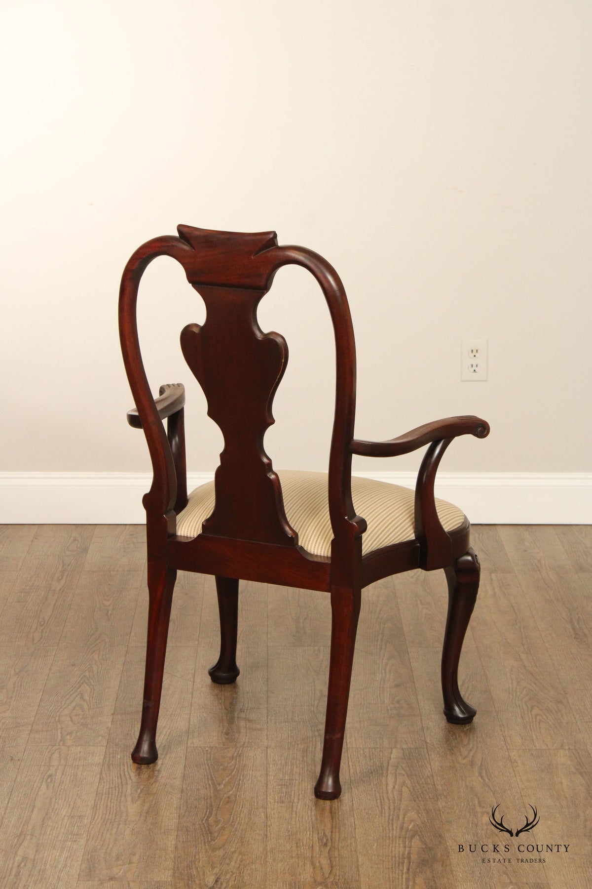 Baker Historic Charleston Collection Set of Six Mahogany Dining Chairs