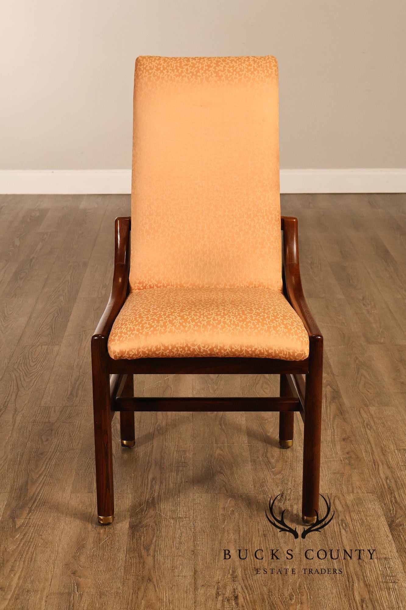 Henredon 'Scene One' Set of Six Oak Dining Chairs
