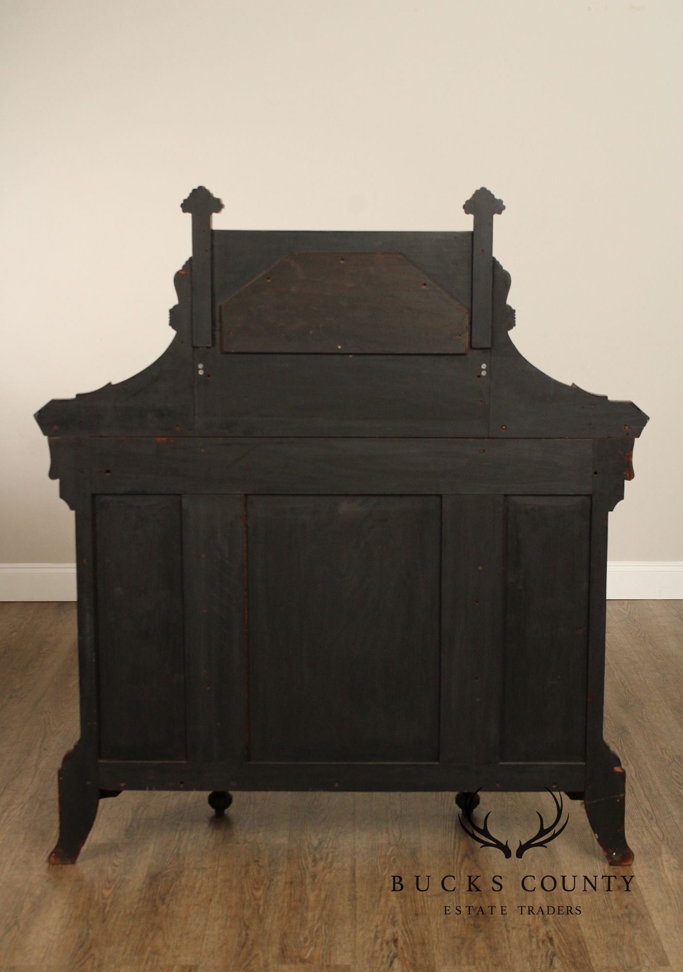 Antique American Aesthetic Movement Ebonized Cabinet