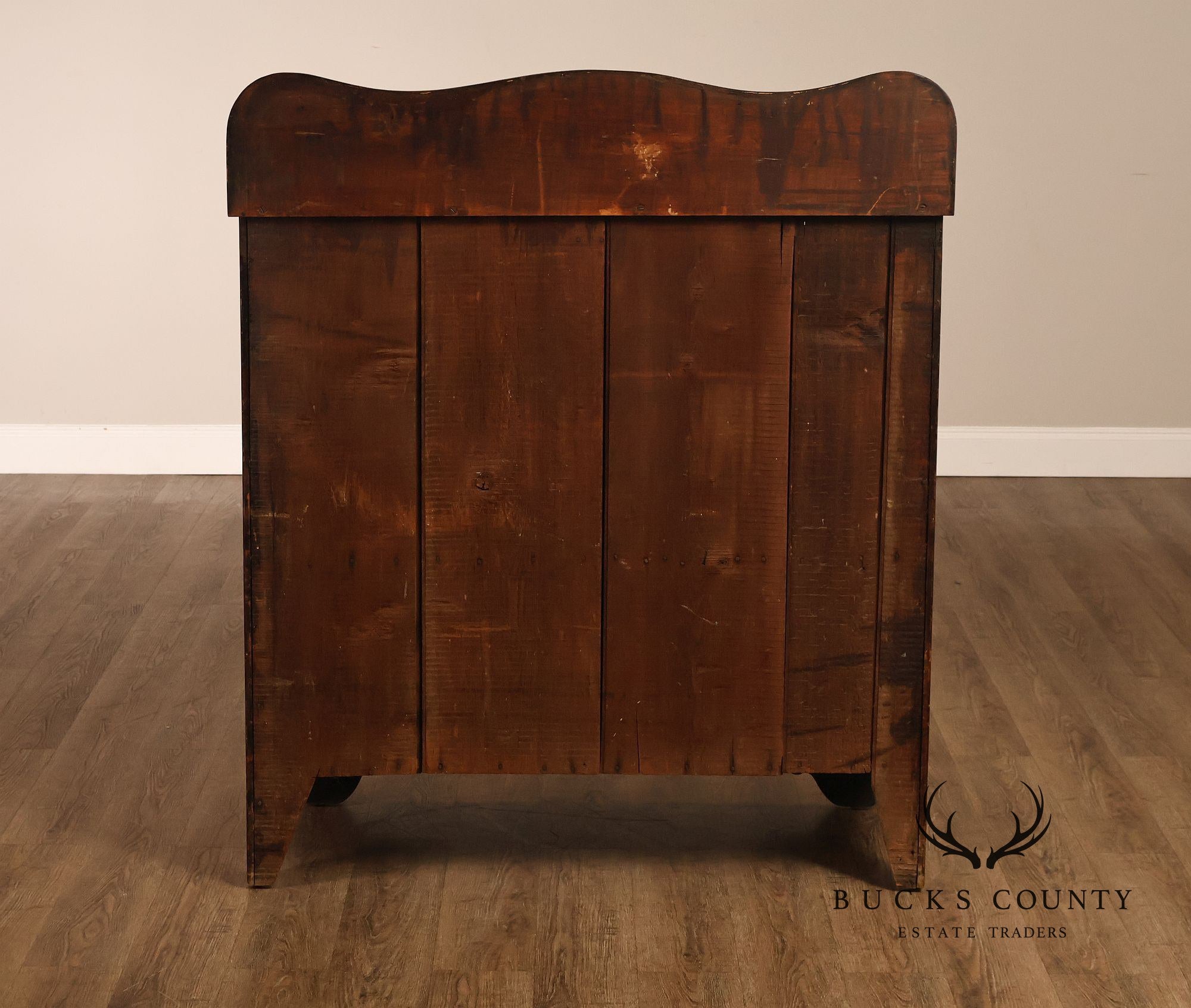 Antique American Empire Softwood Jelly Cupboard