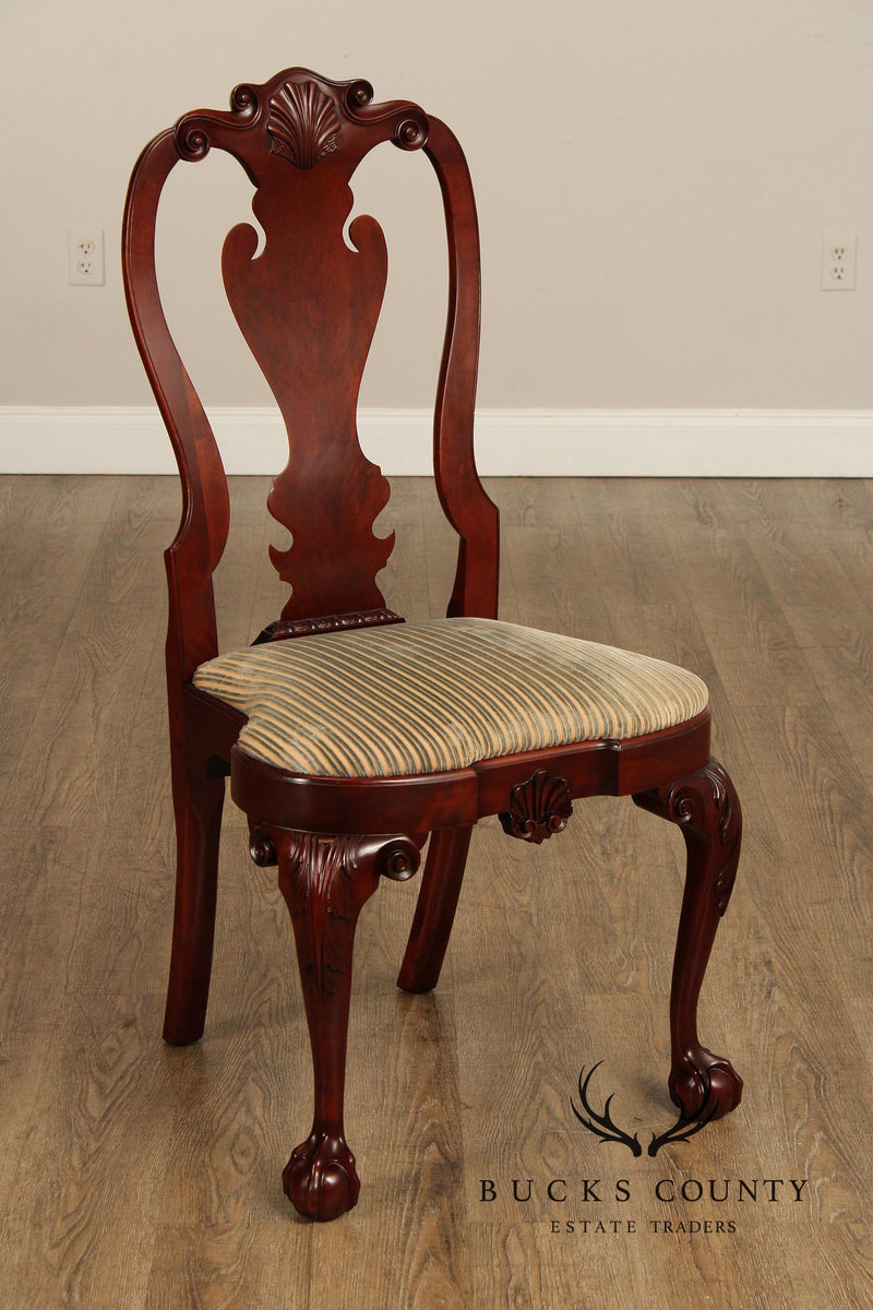 Kindel Winterthur Collection Set of Six Mahogany Dining Chairs