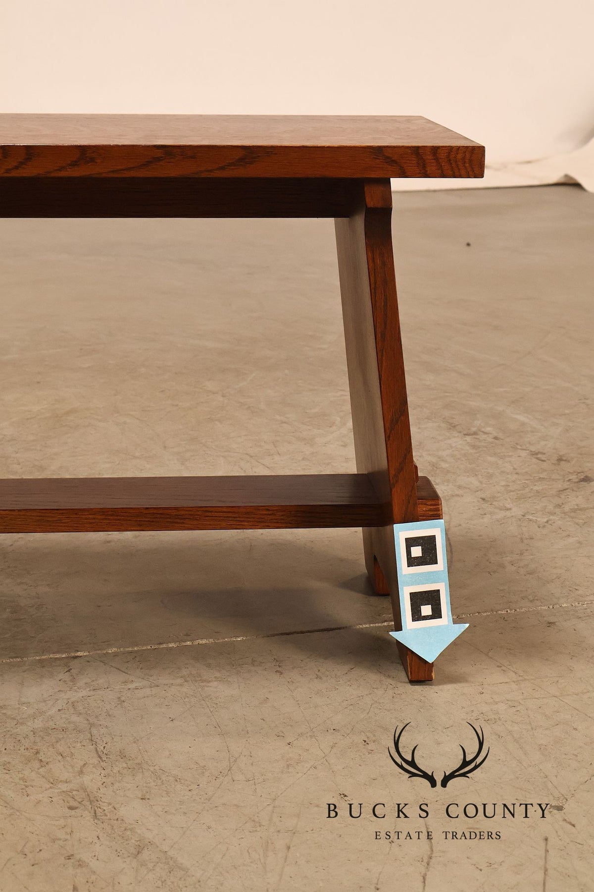 Stickley Mission Collection Pair Of Oak Gustav Stickley Fireside Stools