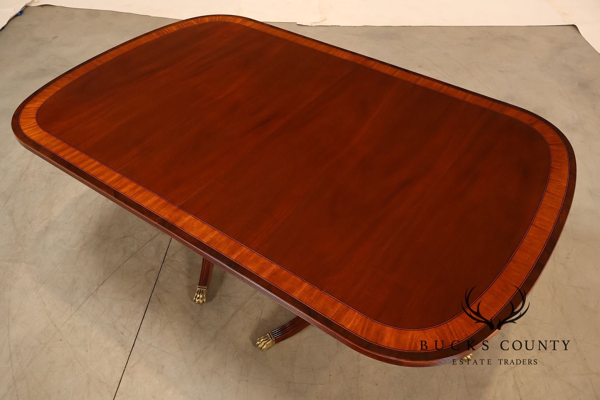 Ethan Allen '18th Century Mahogany' Collection Dining Table