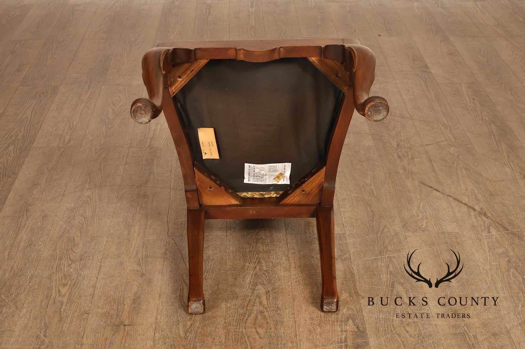 Henredon '18th Century Portfolio' Set Of Six Walnut Dining Chairs