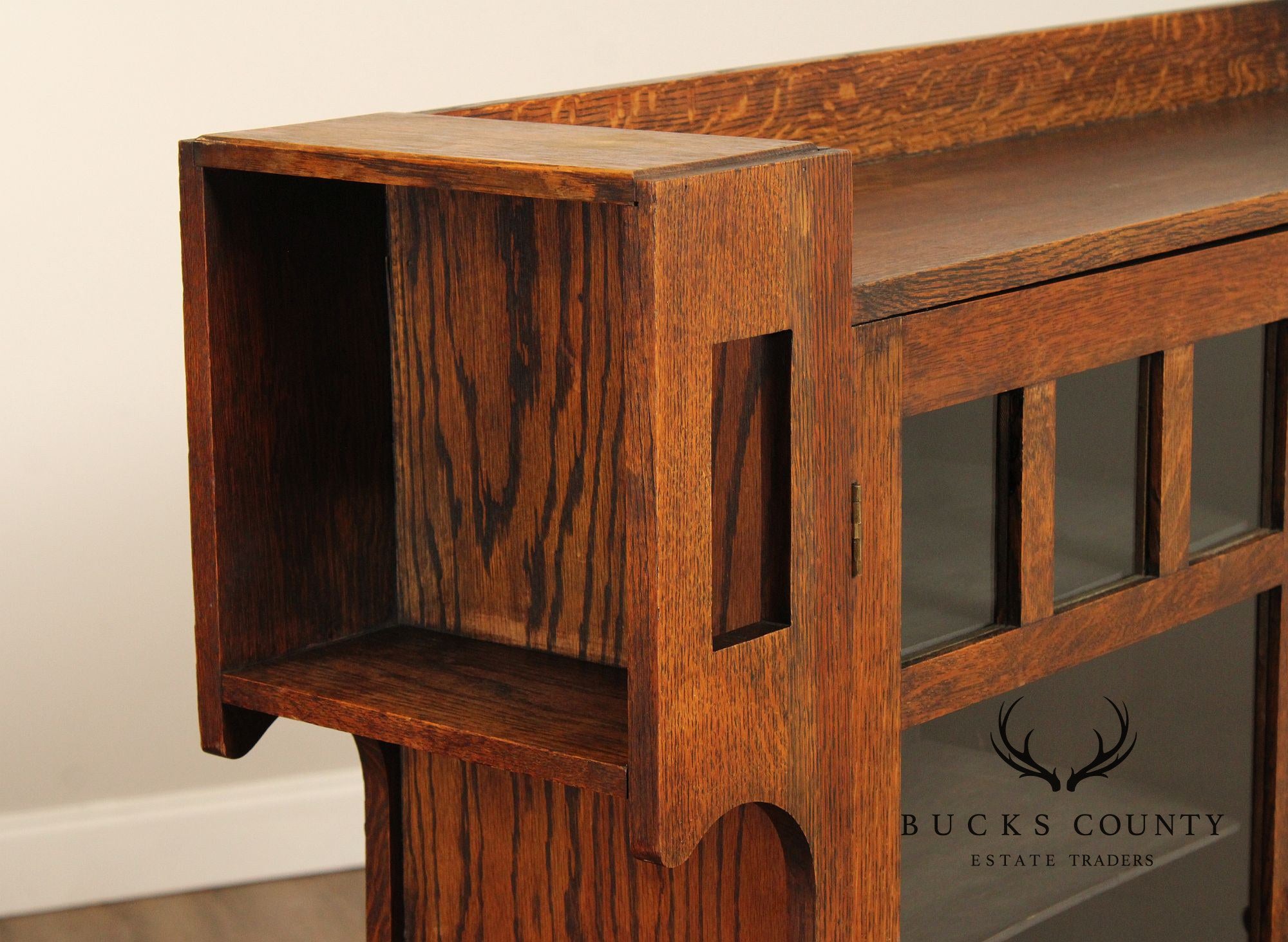 Grand Rapids Antique Mission Oak Bookcase