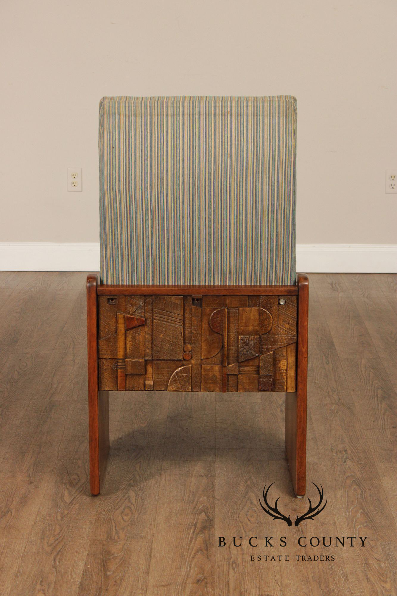 Lane Pueblo Mid Century Modern Brutalist Set Of 6 Dining Chairs