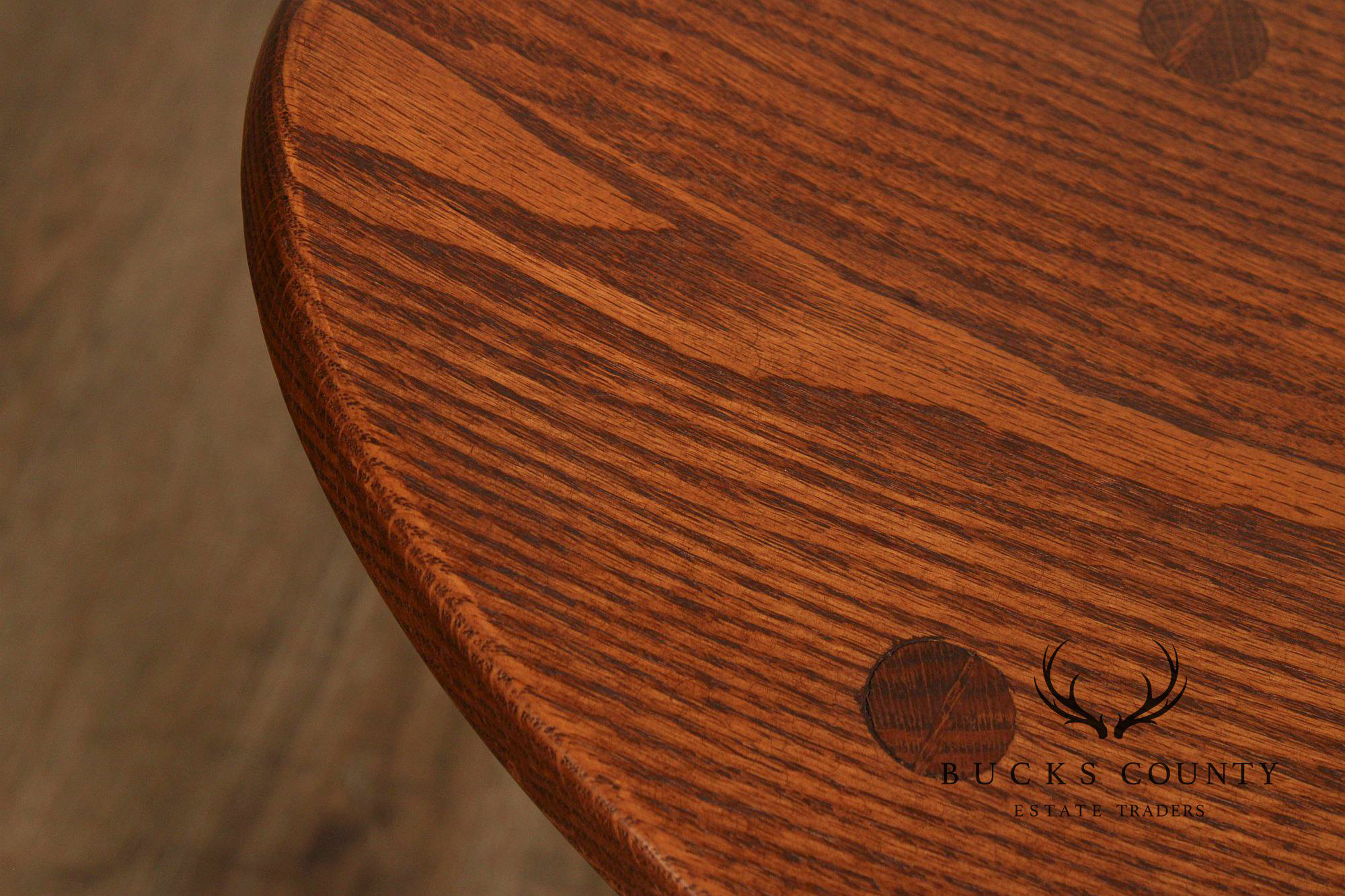 Quality Oak Saddle Seat Stool