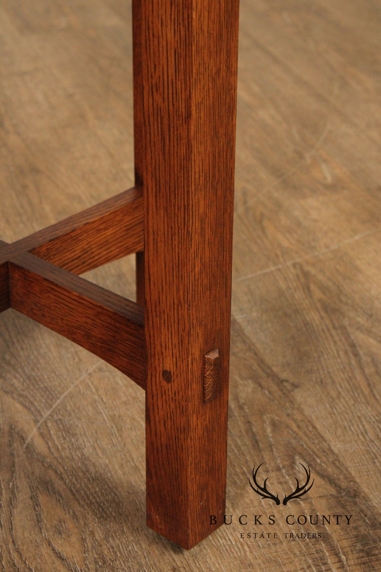 Stickley Mission Collection Oak Tabouret