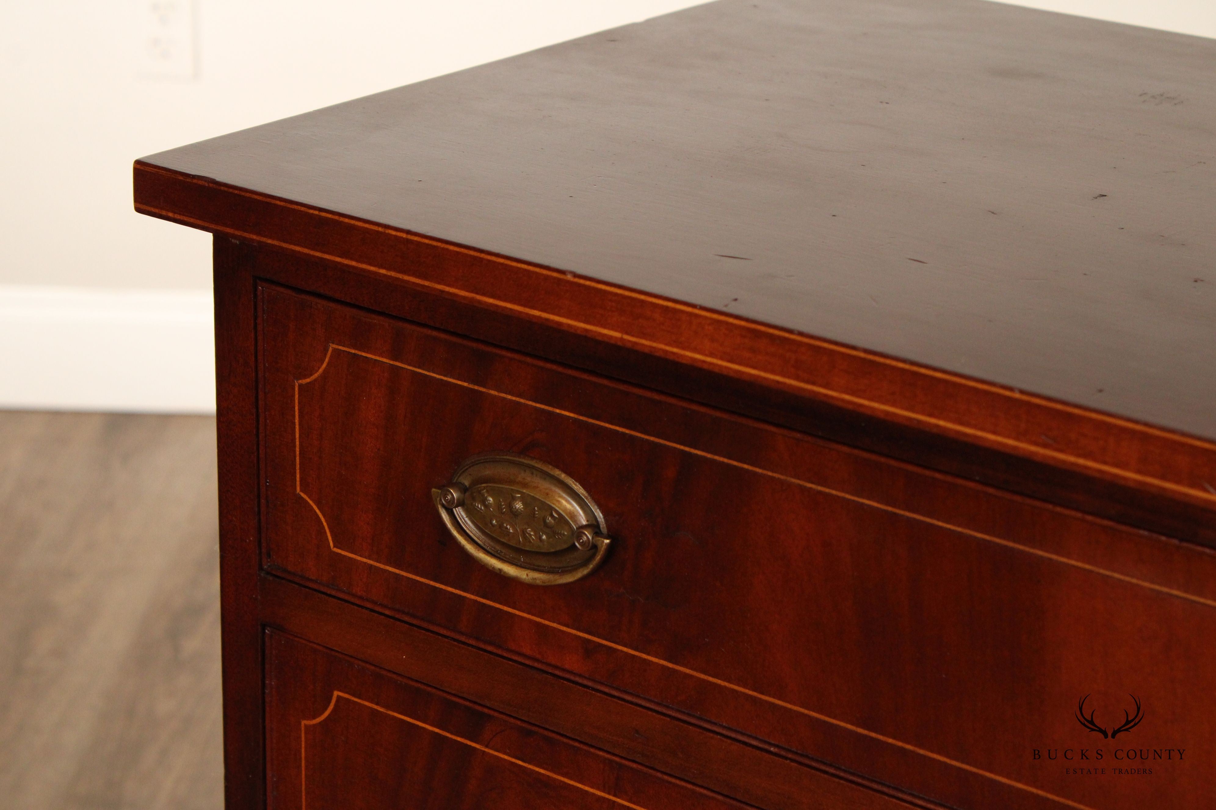 Antique Federal Inlaid Mahogany Chest of Drawers