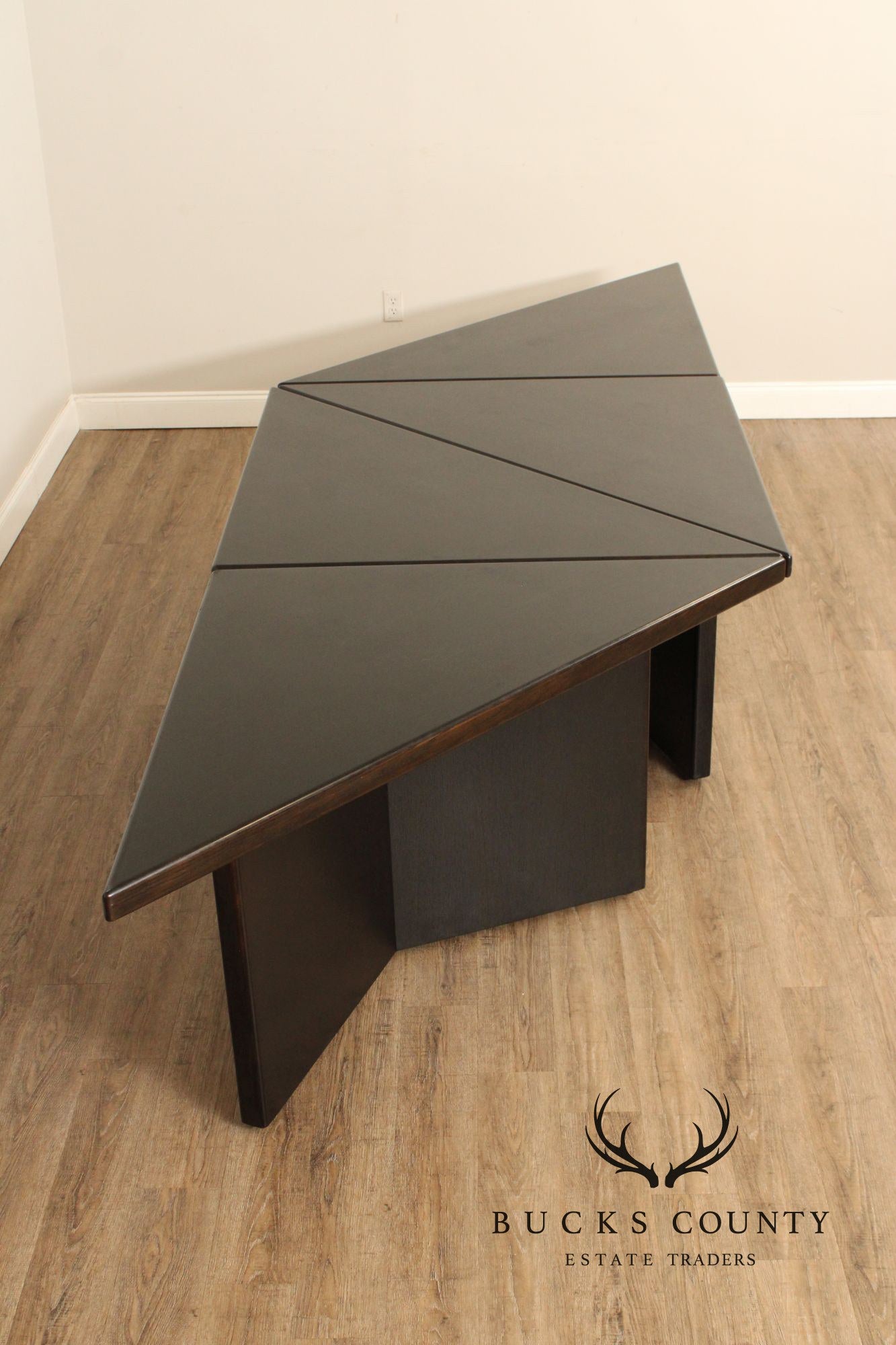After Frank Lloyd Wright Custom Quality Modern Modular Dining Table