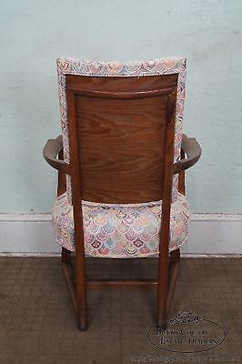 Jamestown Lounge Feudal Oak Set of 4 Antique Dining Chairs