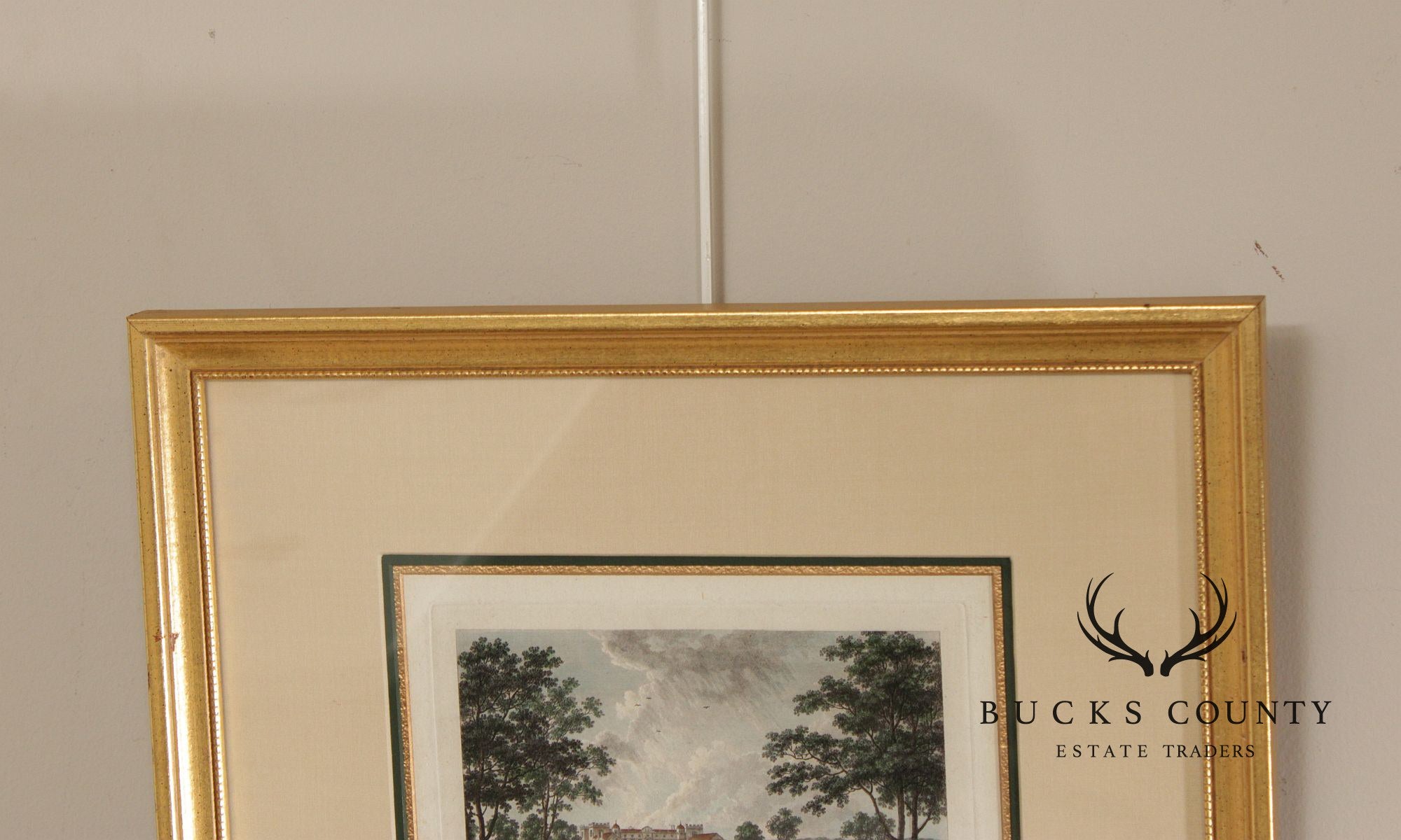 W. Angus Framed Print of English Estate