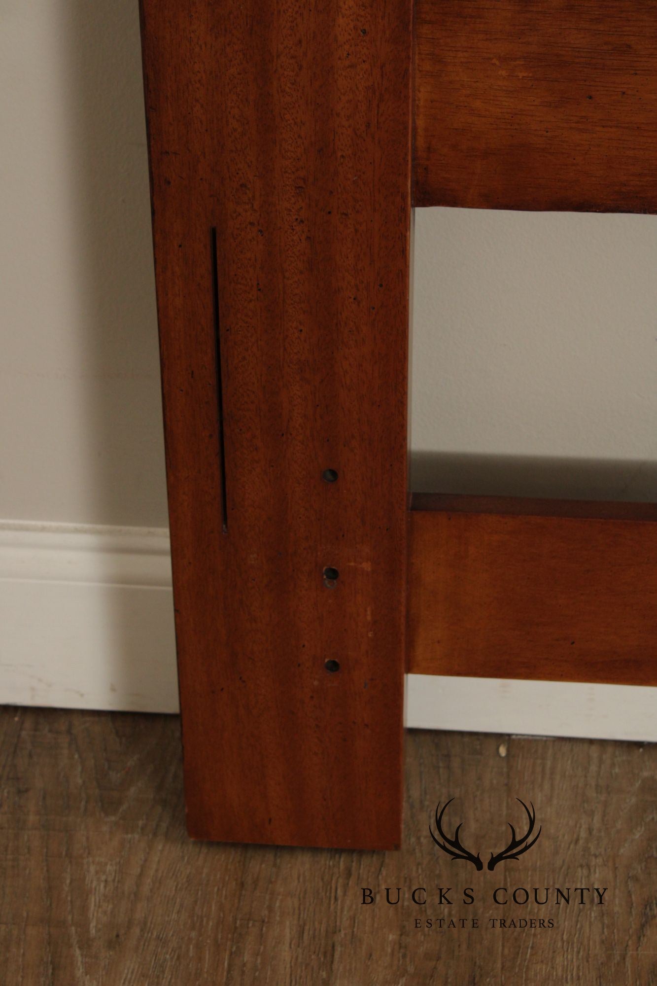 Century Furniture French Style Coeur de France Cherry Queen Headboard