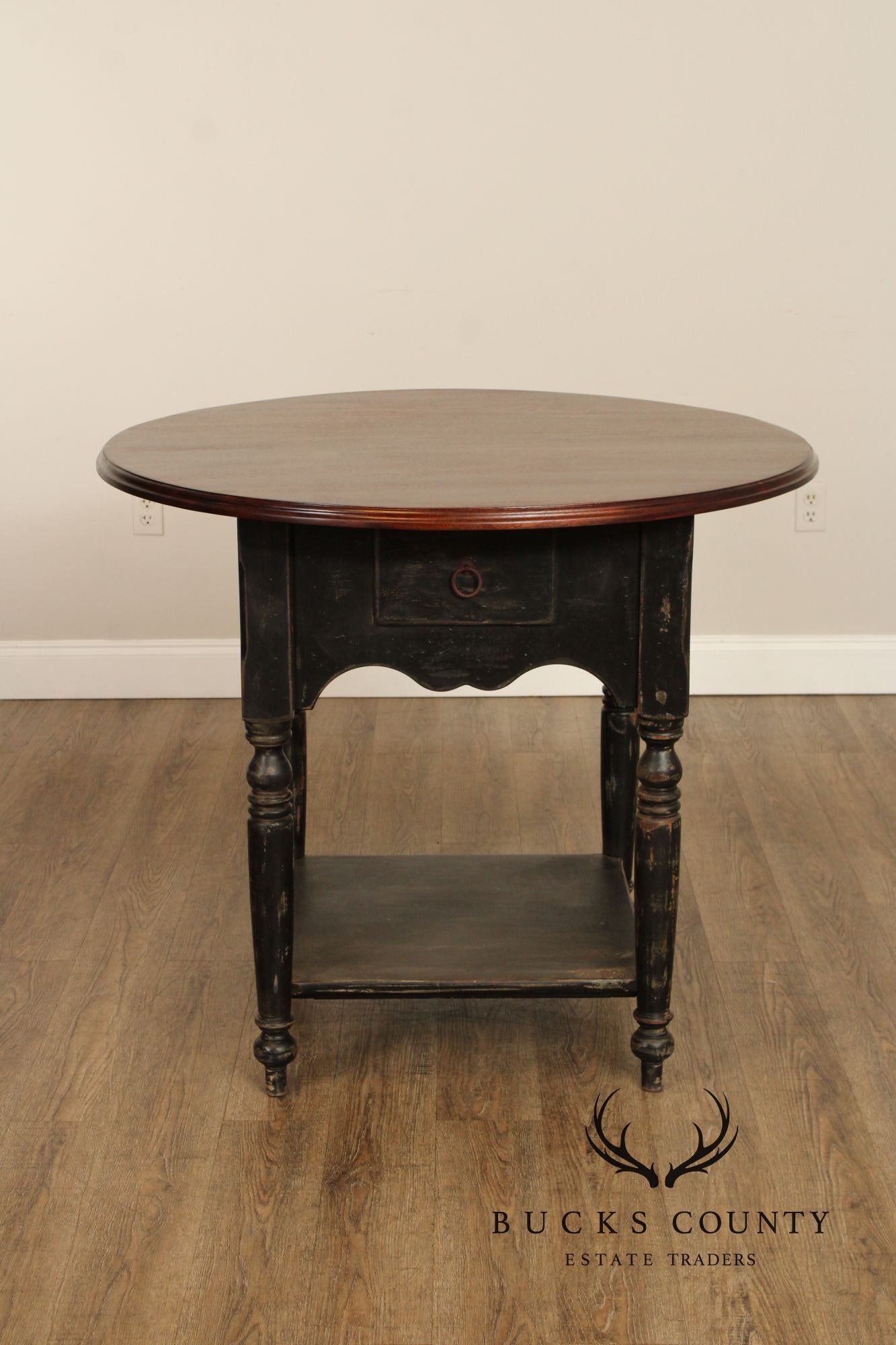 Farmhouse Stye Round Counter Height Table