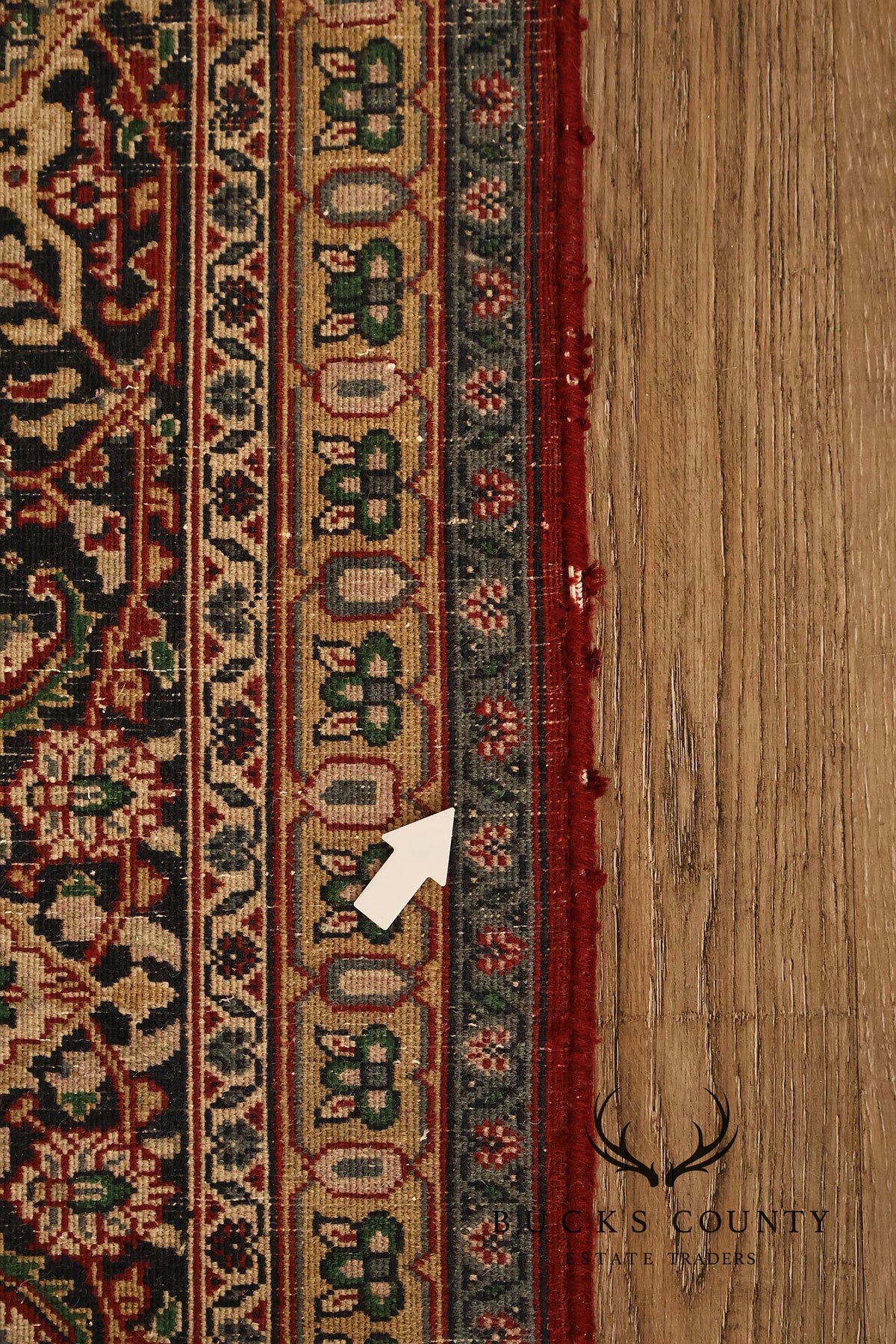 Persian Style Hand Knotted  Wool Area Rug