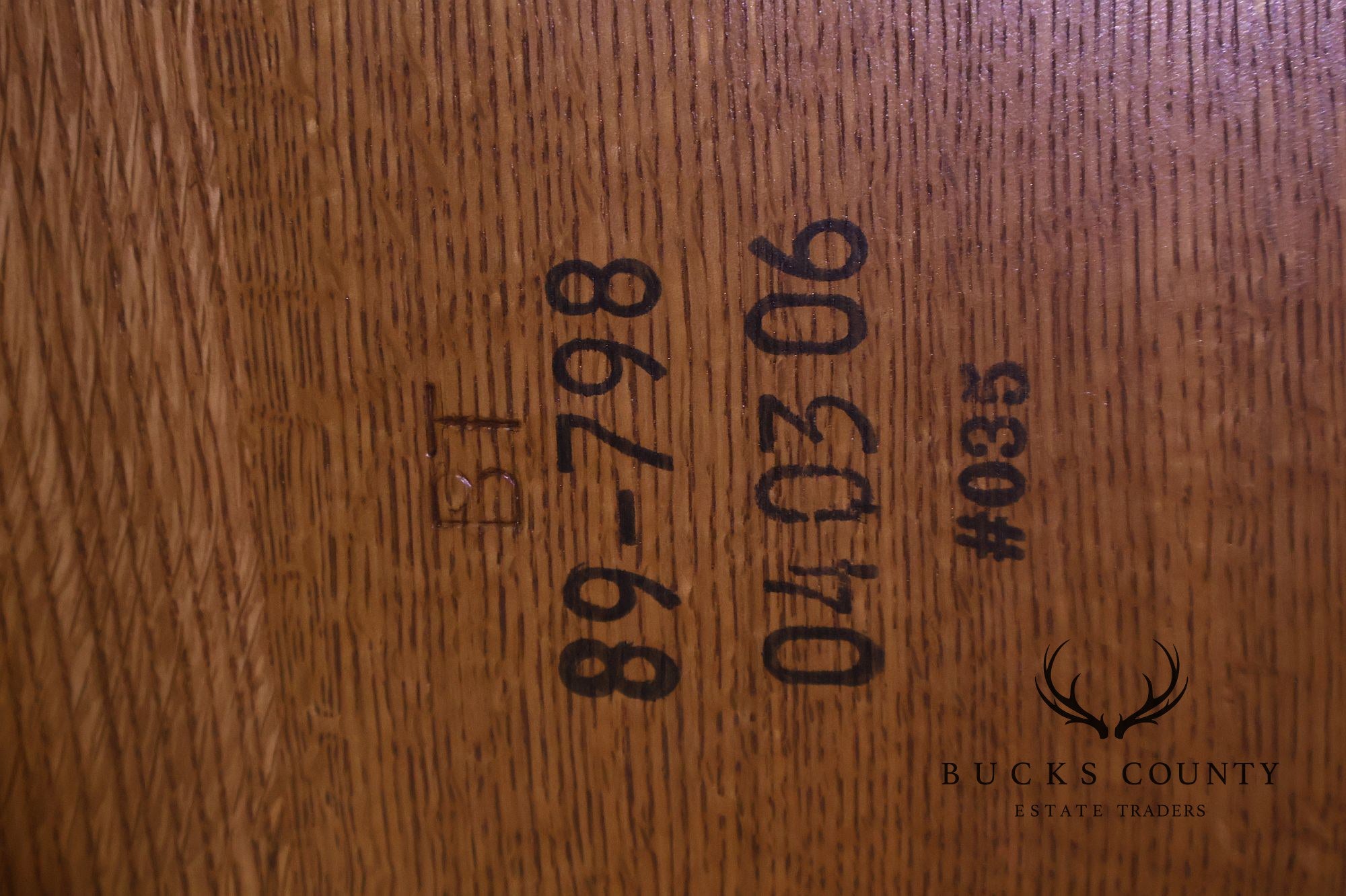 Stickley Mission Collection Oak Flip Top Dining Table