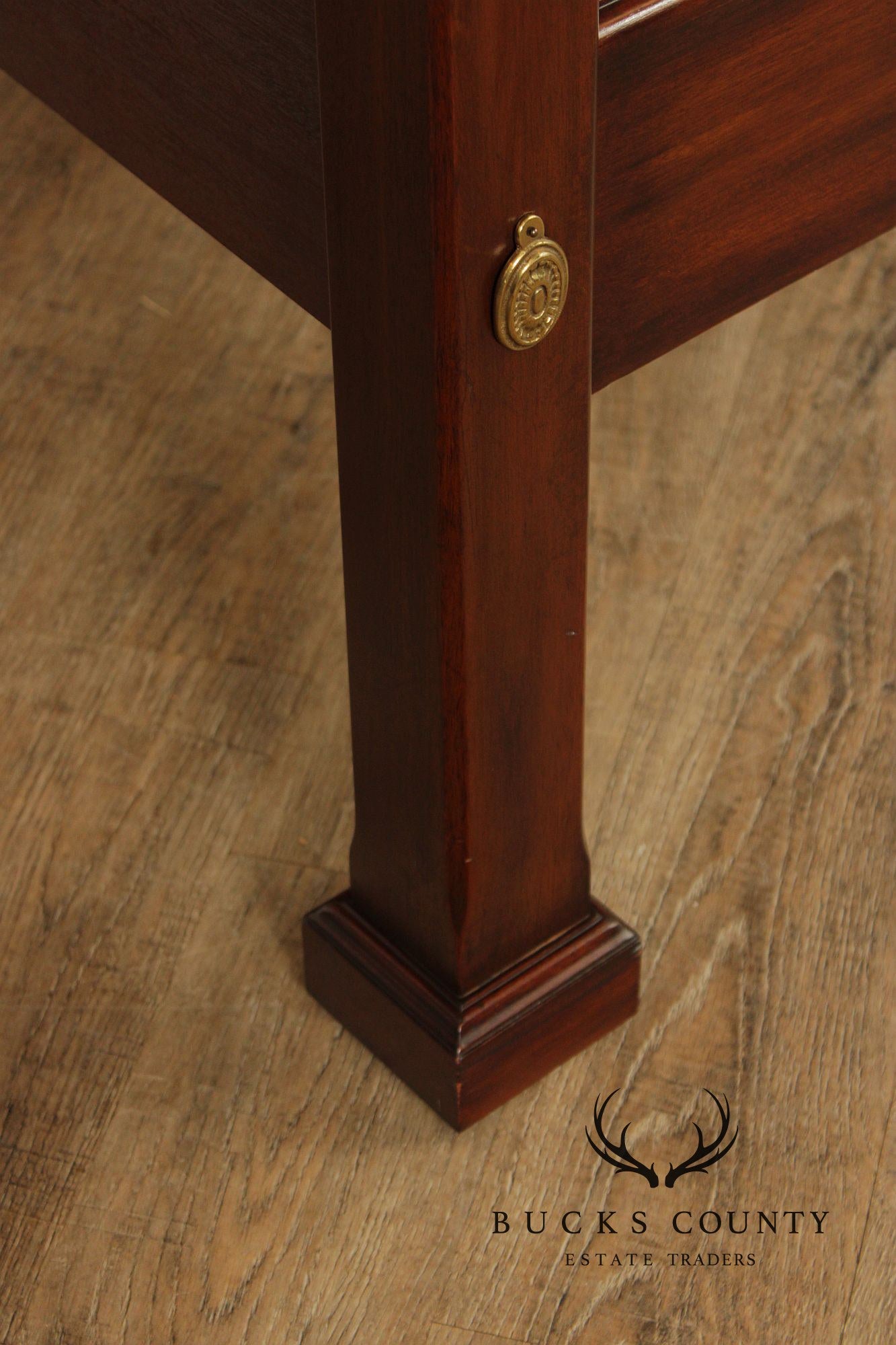 Henkel Harris Virginia Galleries Genuine Mahogany Queen Size Four Poster Bed