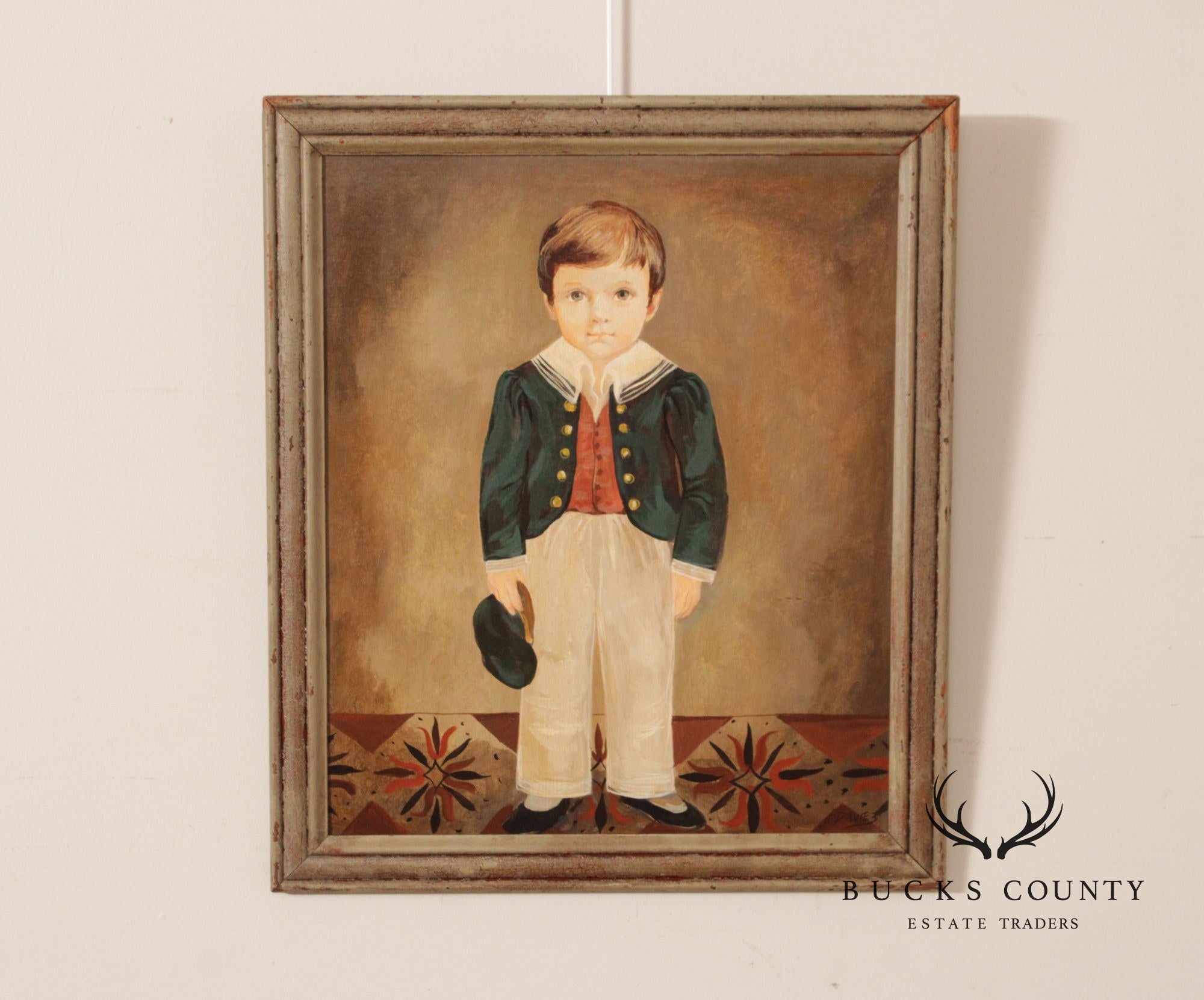 Jeanne Davies American School Portrait of a Child