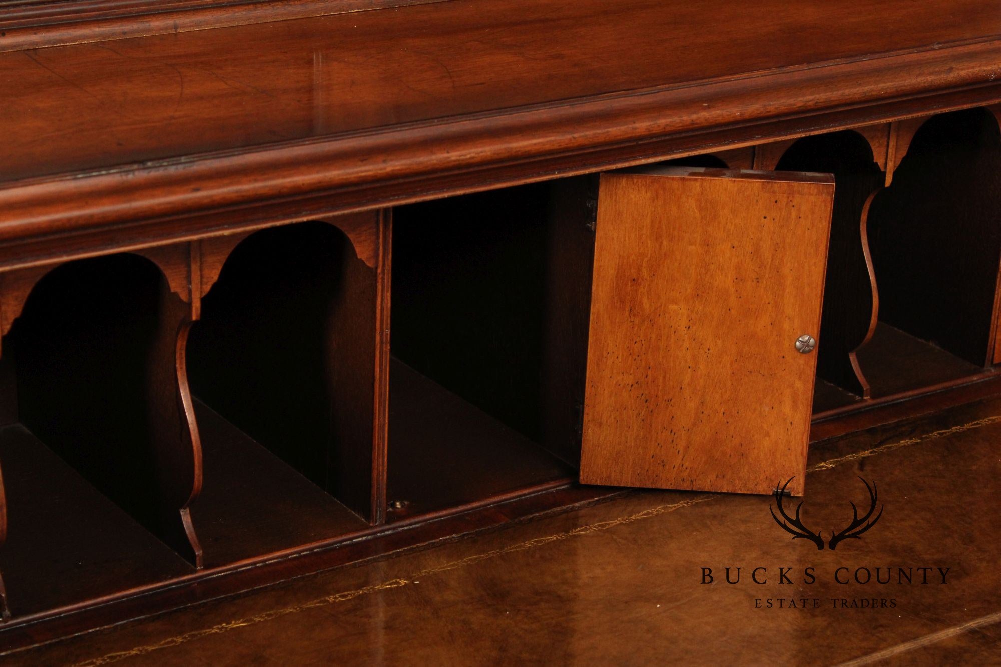 Baker Collector's Edition Vintage Mahogany Secretary Bookcase