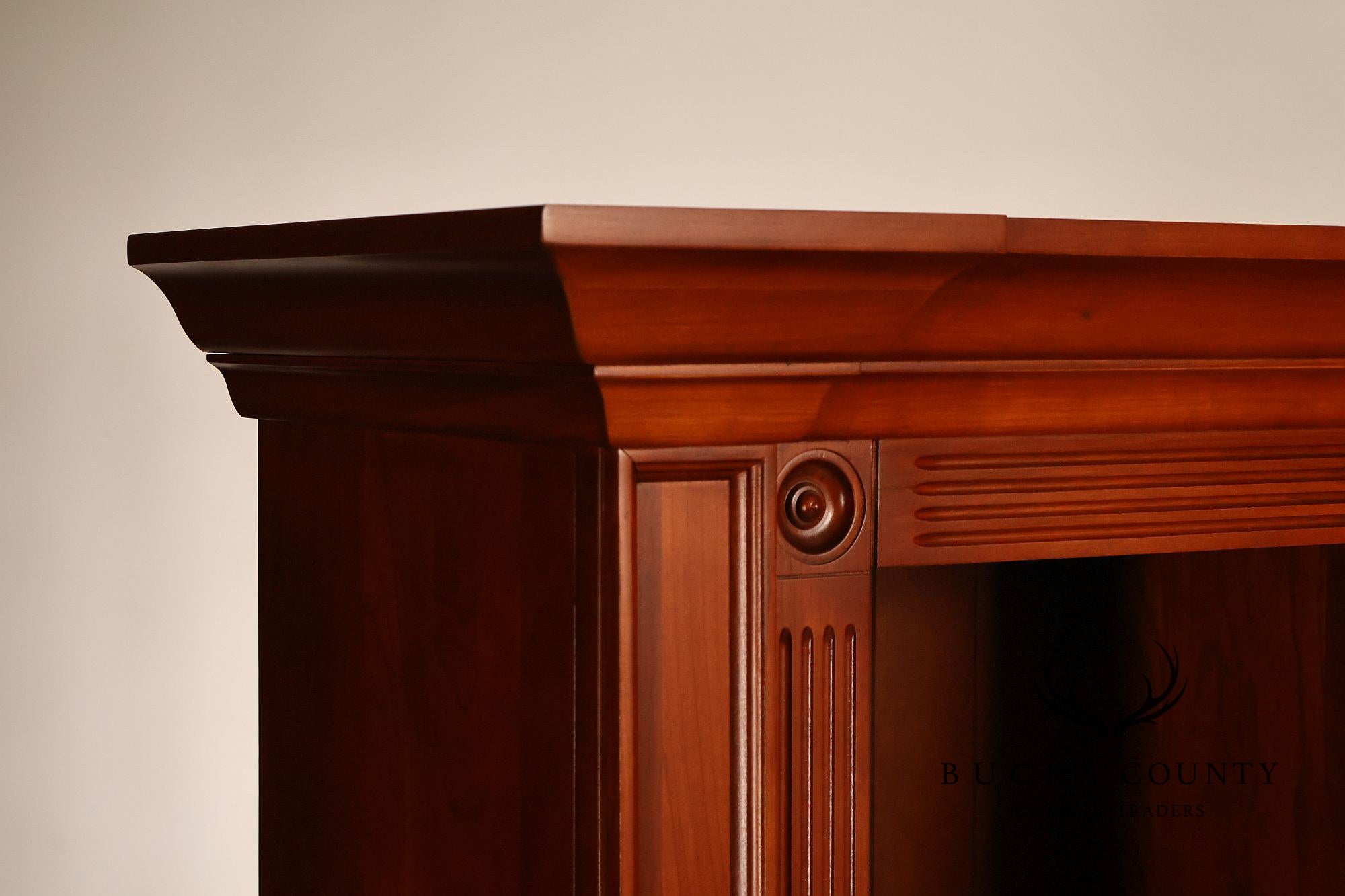 Harden Chippendale Style Cherry Library Bookcase
