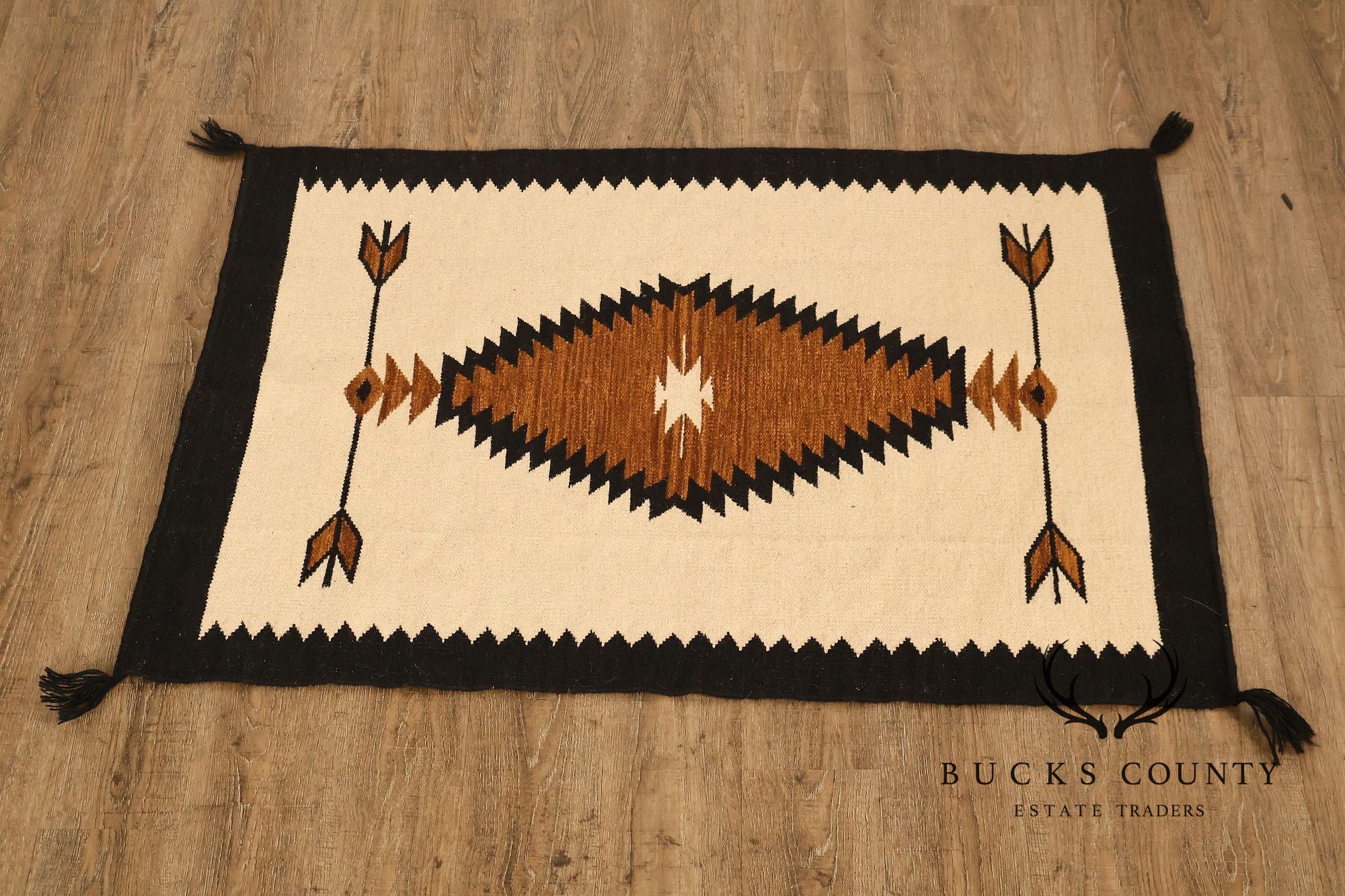 Native American Floor Rug 5' x 3.5'
