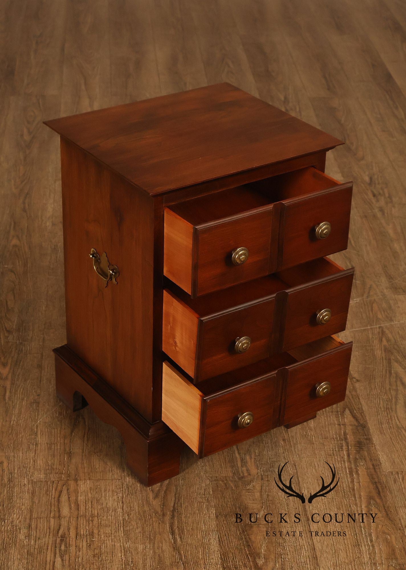Pennsylvania House Cherry Three-Drawer Nightstand