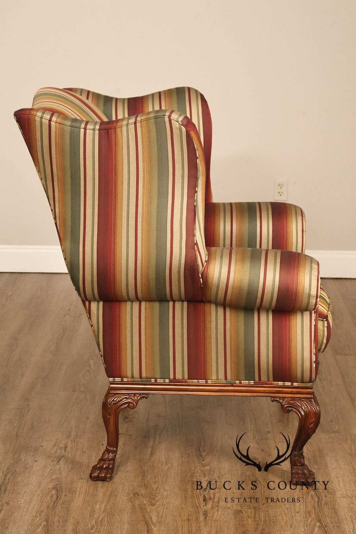 Henredon Historic Natchez Collection Oversized Wing Chair