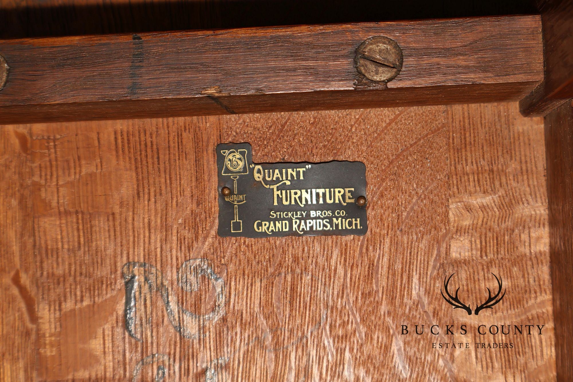 Stickley Brothers Arts And Crafts Oak Tabouret Stand Model #2582