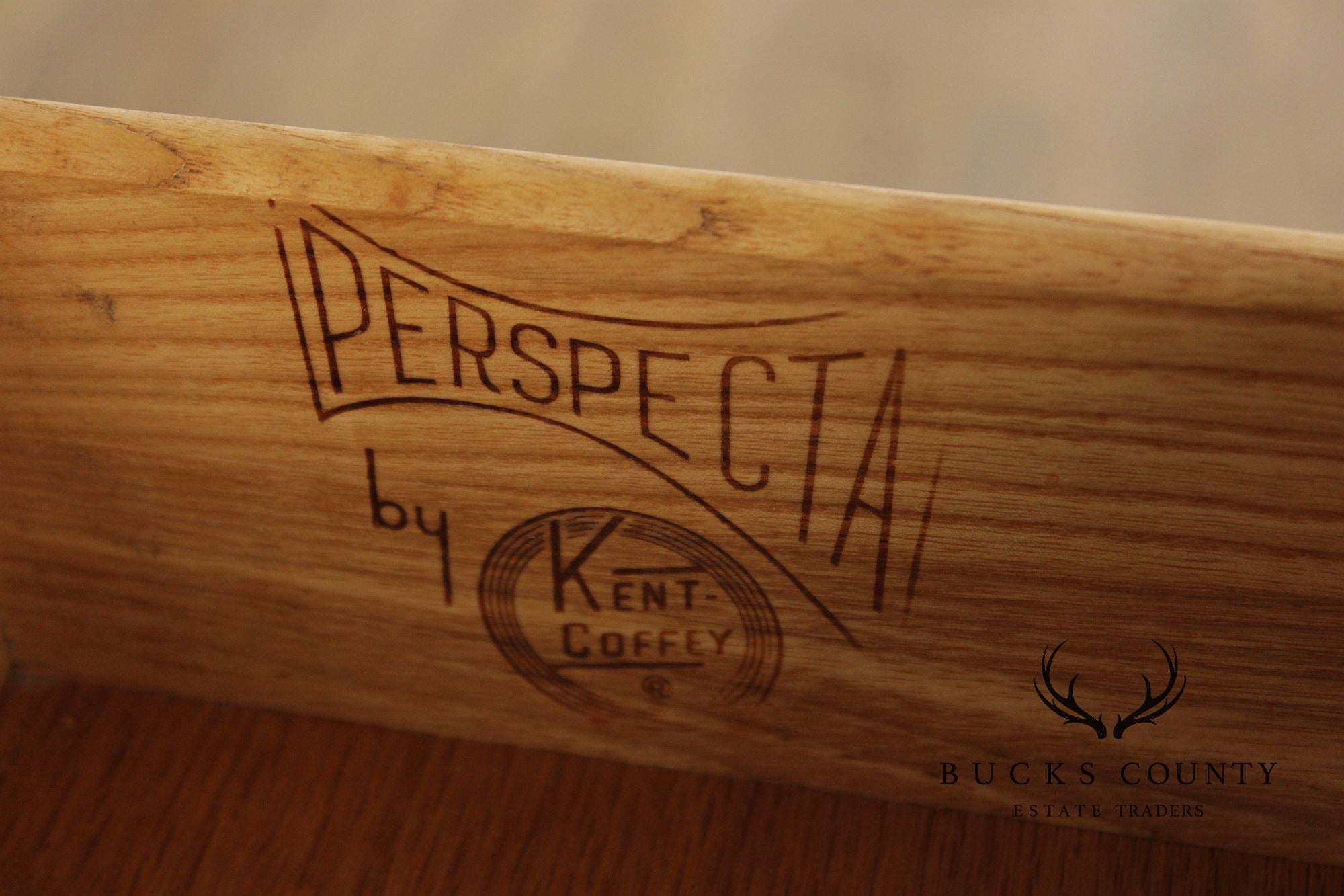 Kent Coffey 'Perspecta' Mid Century Modern Walnut Nightstand