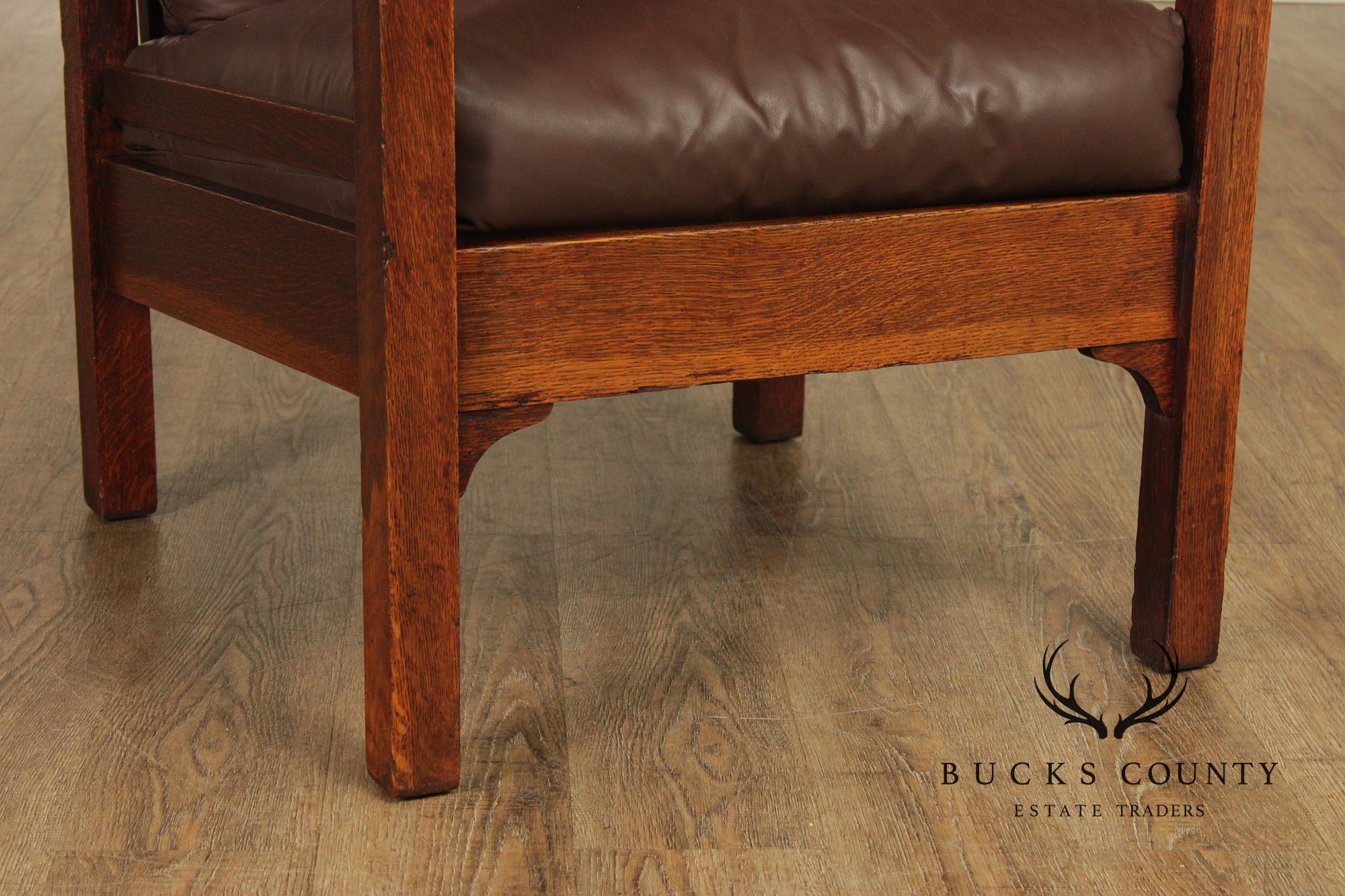 Stickley Brothers Antique Mission Oak Morris Chair