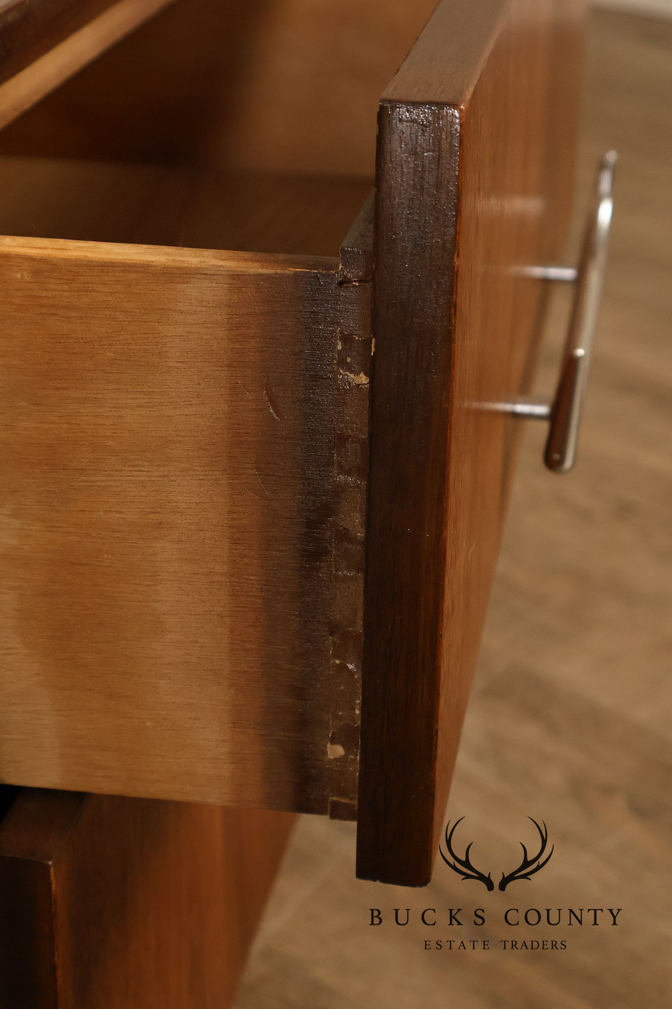 Craft Associates Mid Century Modern Walnut Nightstand