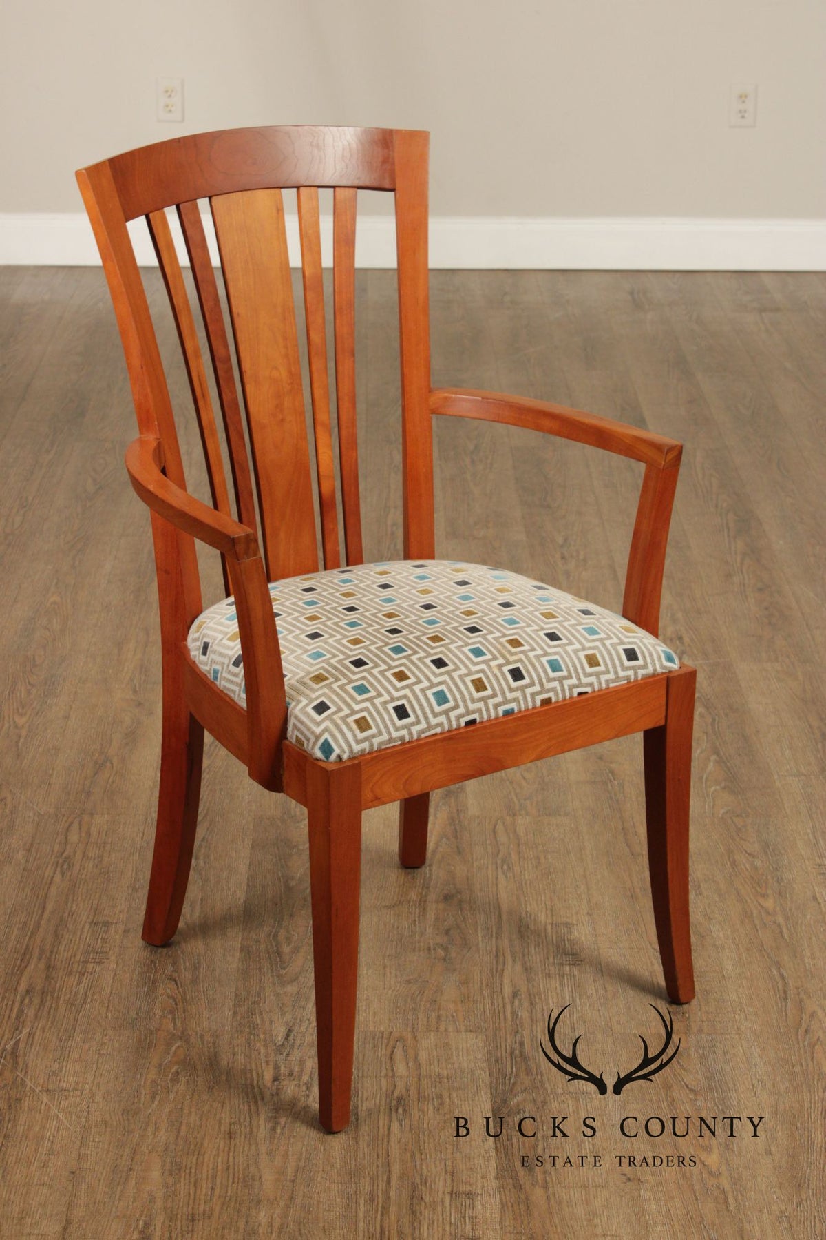 Stickley Highlands Collection Set of Six Cherry Side Chairs