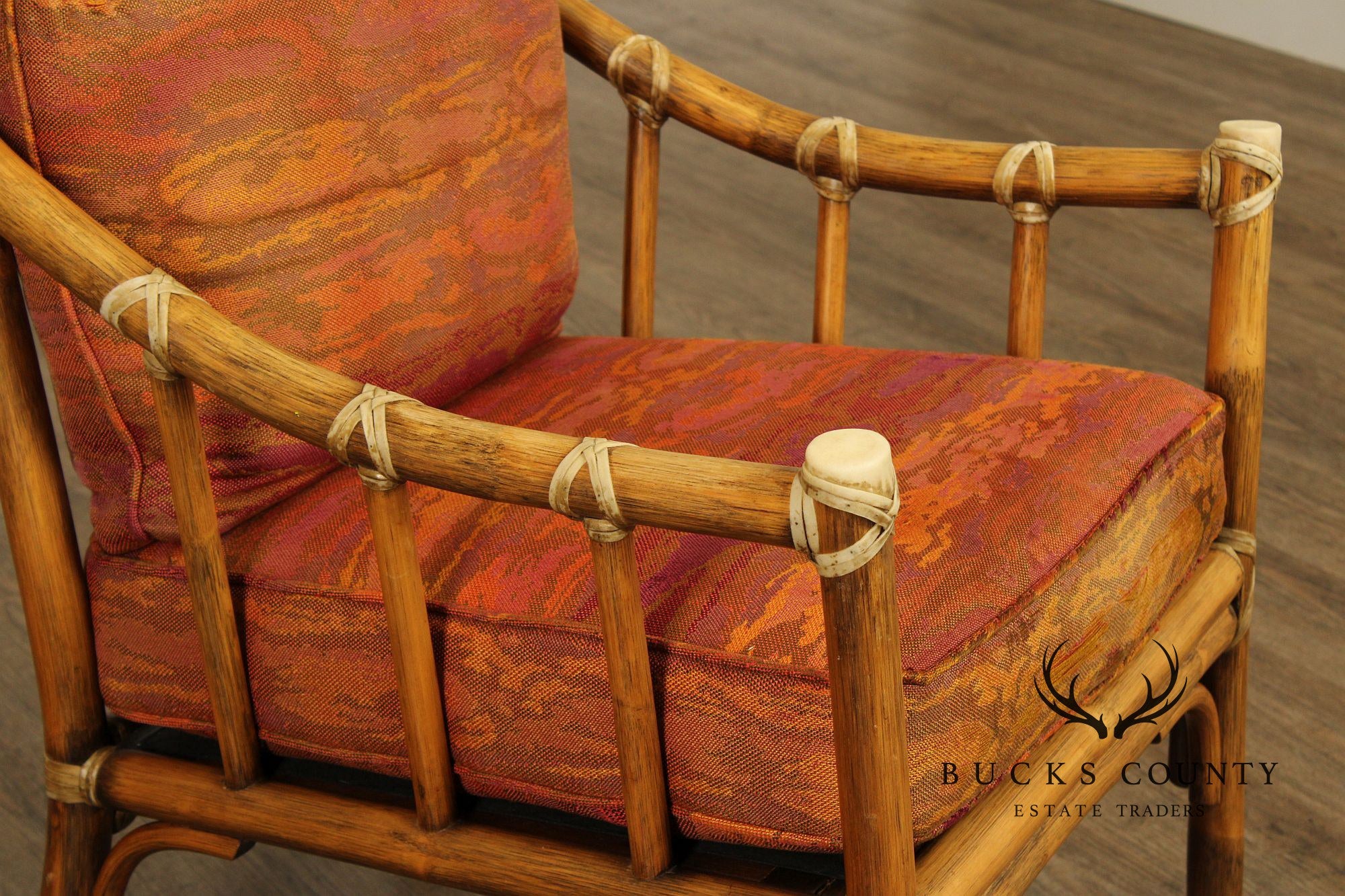 McGuire Vintage Bamboo Armchair