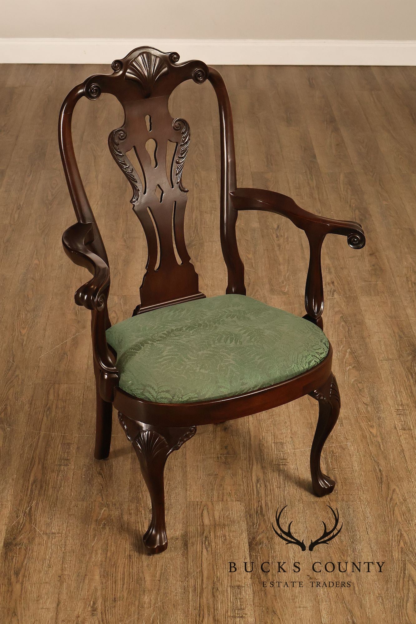 Henredon 'Rittenhouse Square' Set of Six Mahogany Dining Chairs