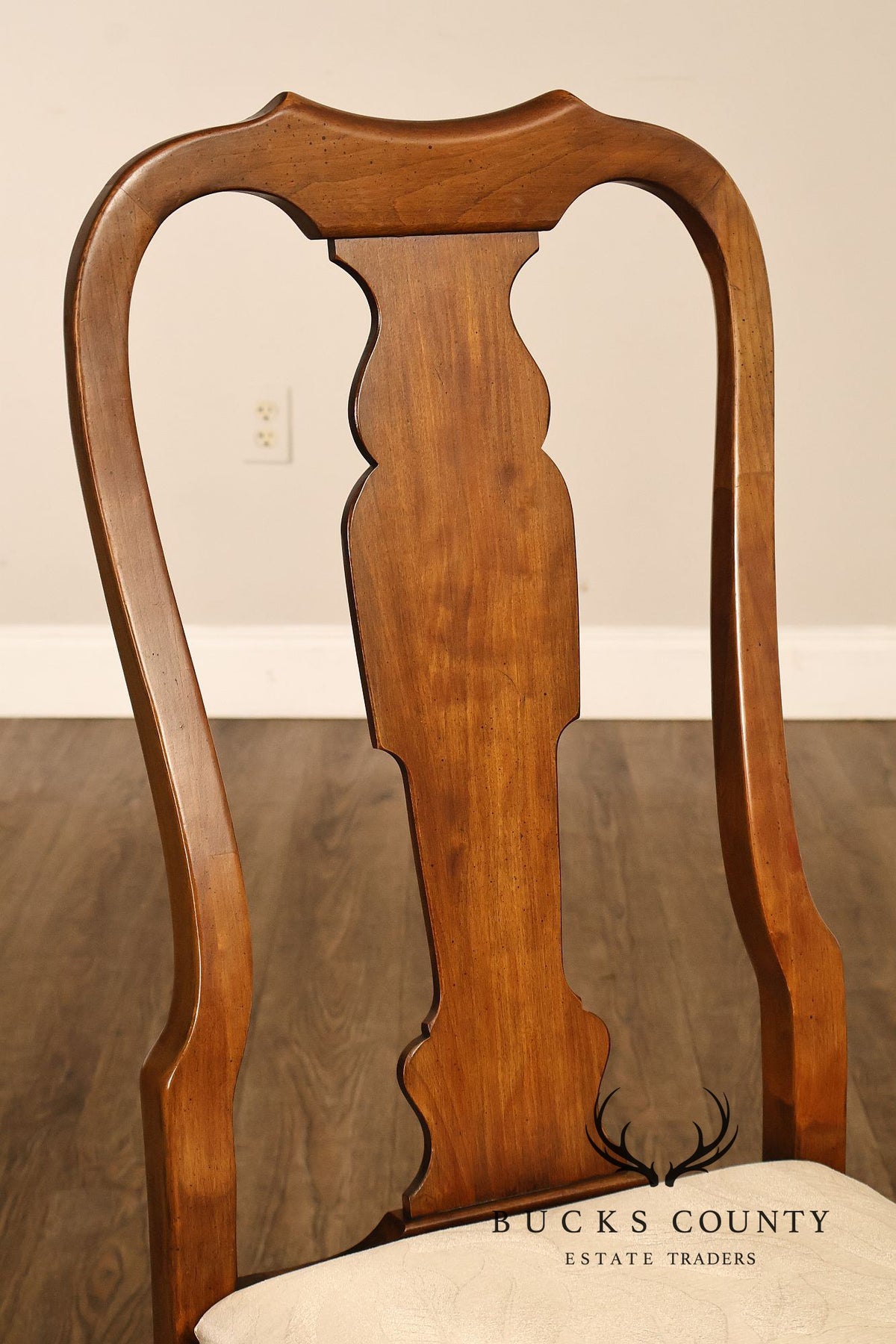 Pennsylvania House Queen Anne Style Set of Six Cherry Dining Chairs
