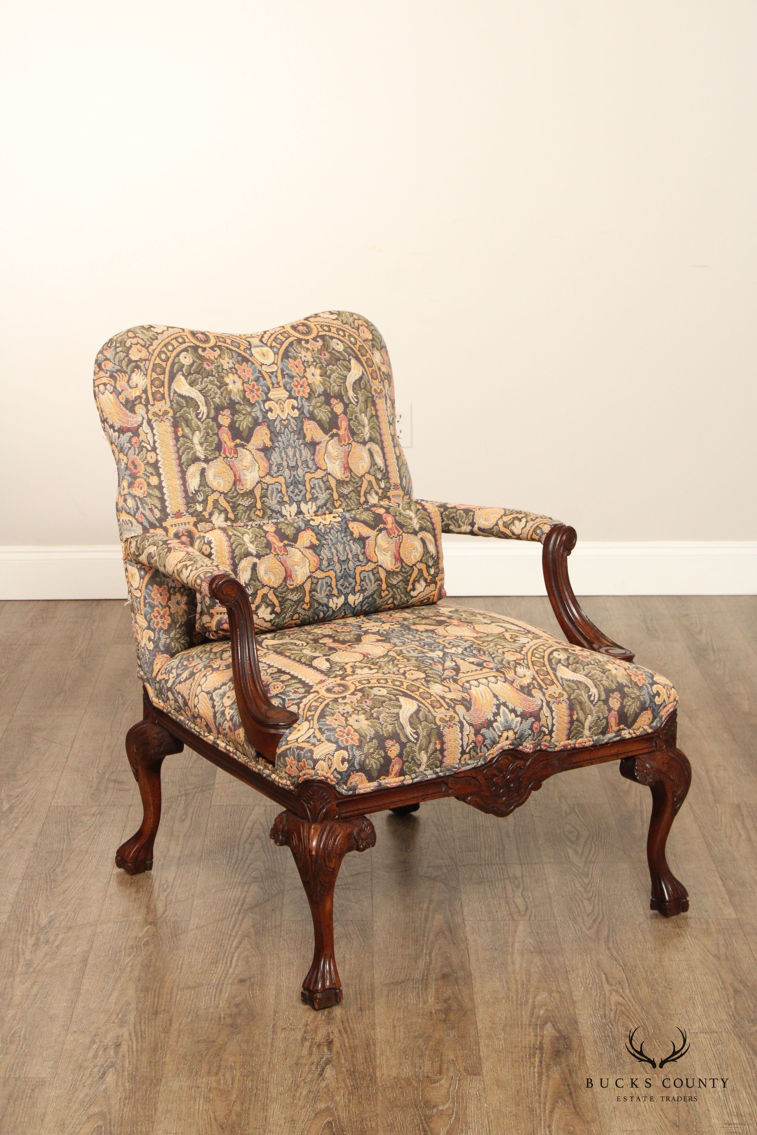 Woodmark Originals Georgian Style Mahogany Armchair