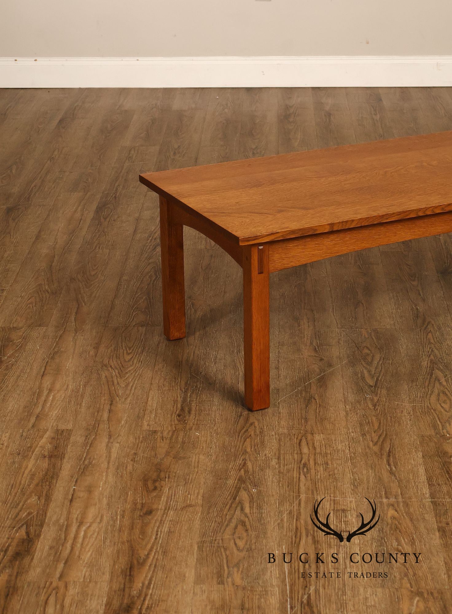 Stickley Mission Collection Oak Cocktail Table