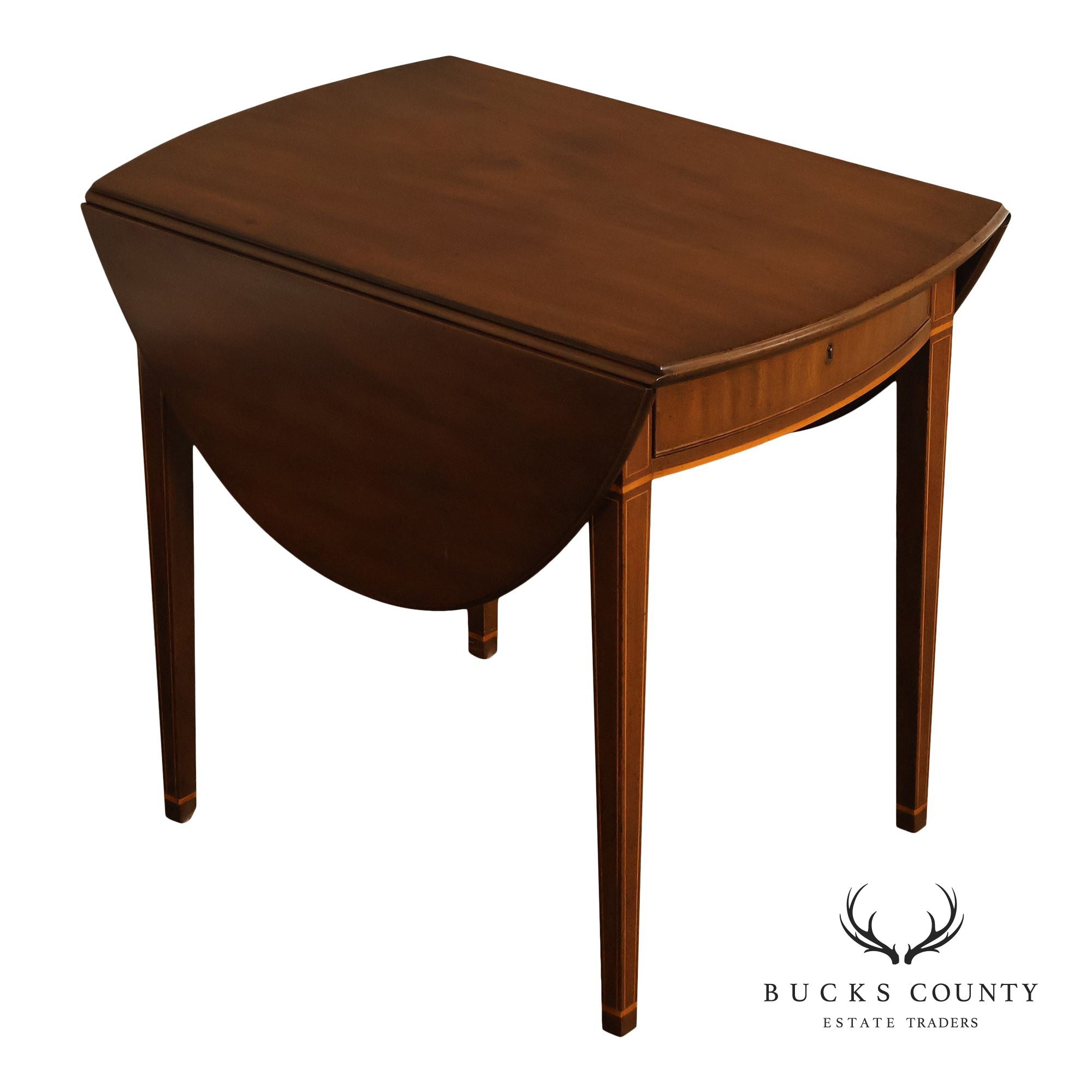 Kittinger Colonial Williamsburg Mahogany Pembroke Table
