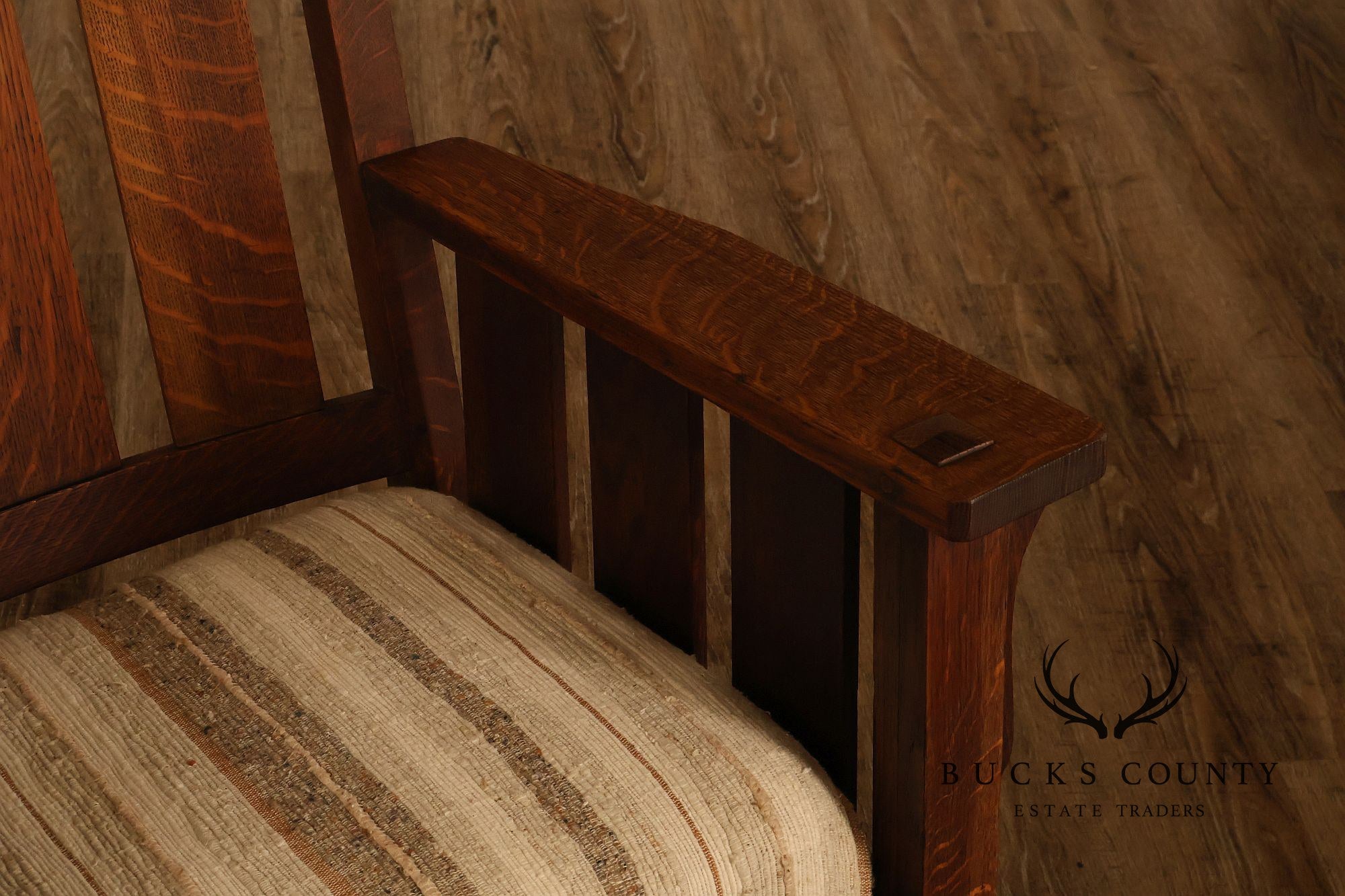 Antique Lifetime Furniture Mission Oak Rocking Chair