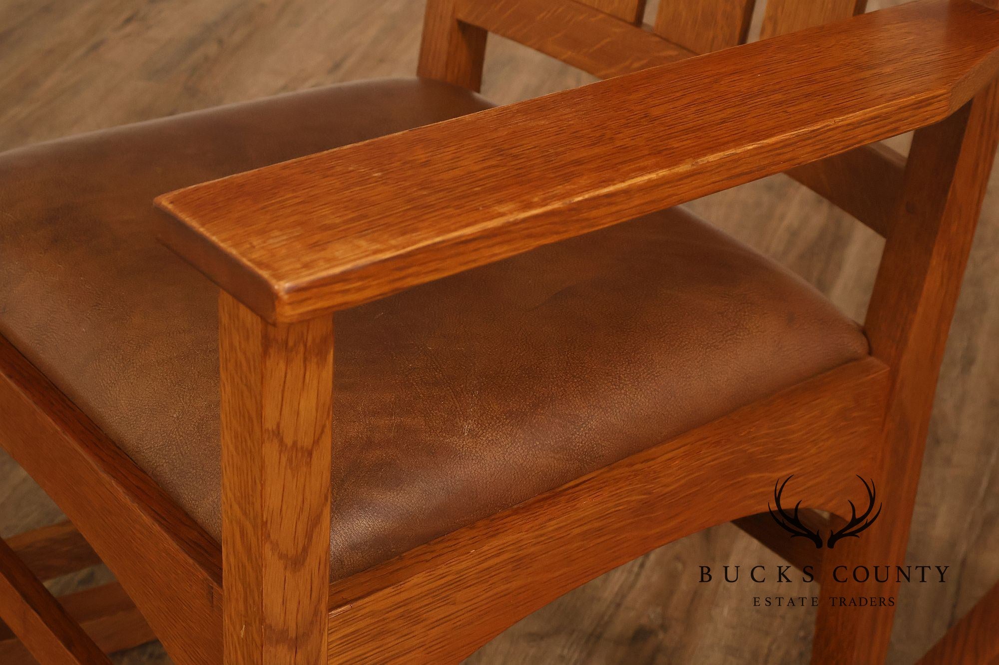 Stickley Mission Collection Harvey Ellis Oak Rocking Chair