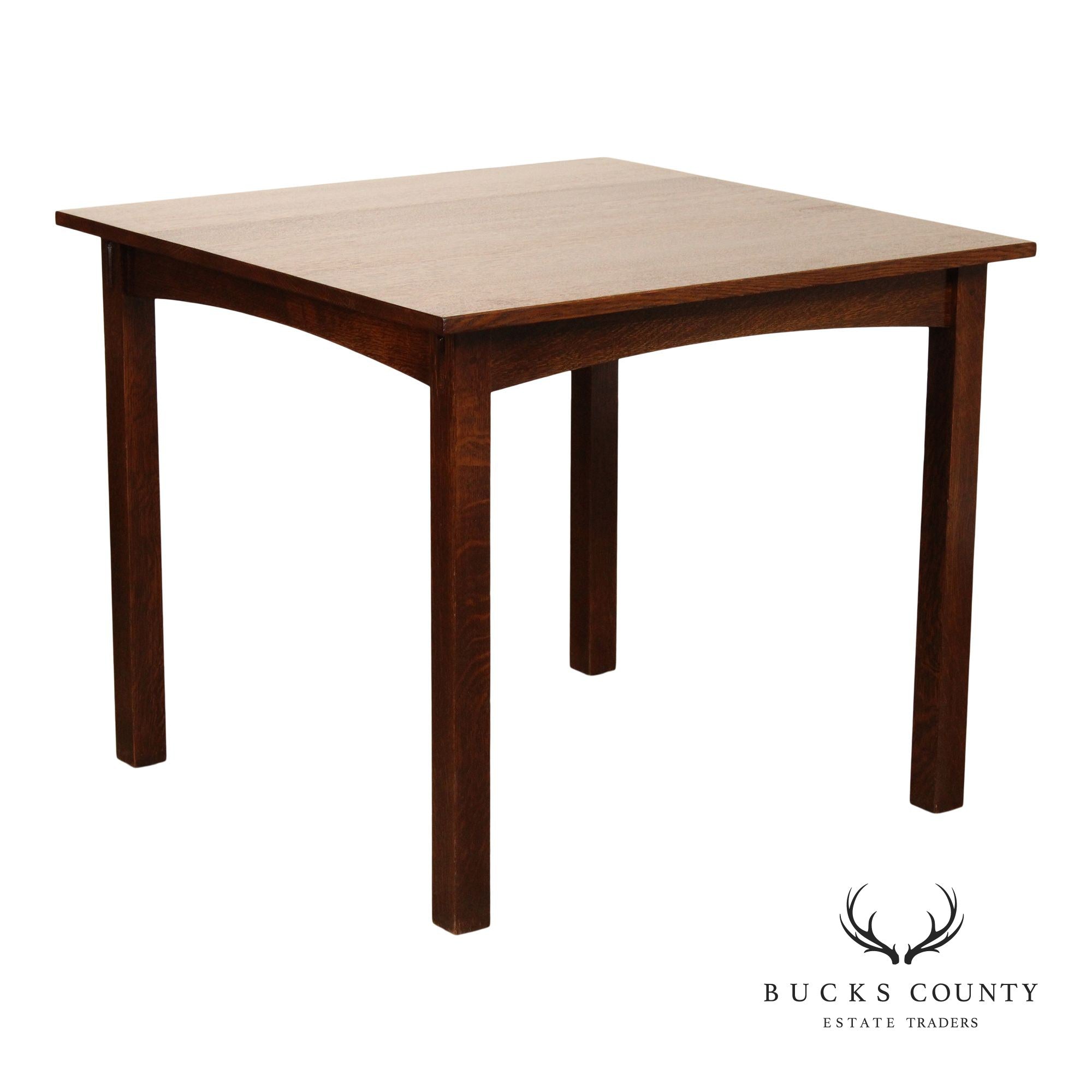 Stickley Mission Collection Square Oak Dining Table