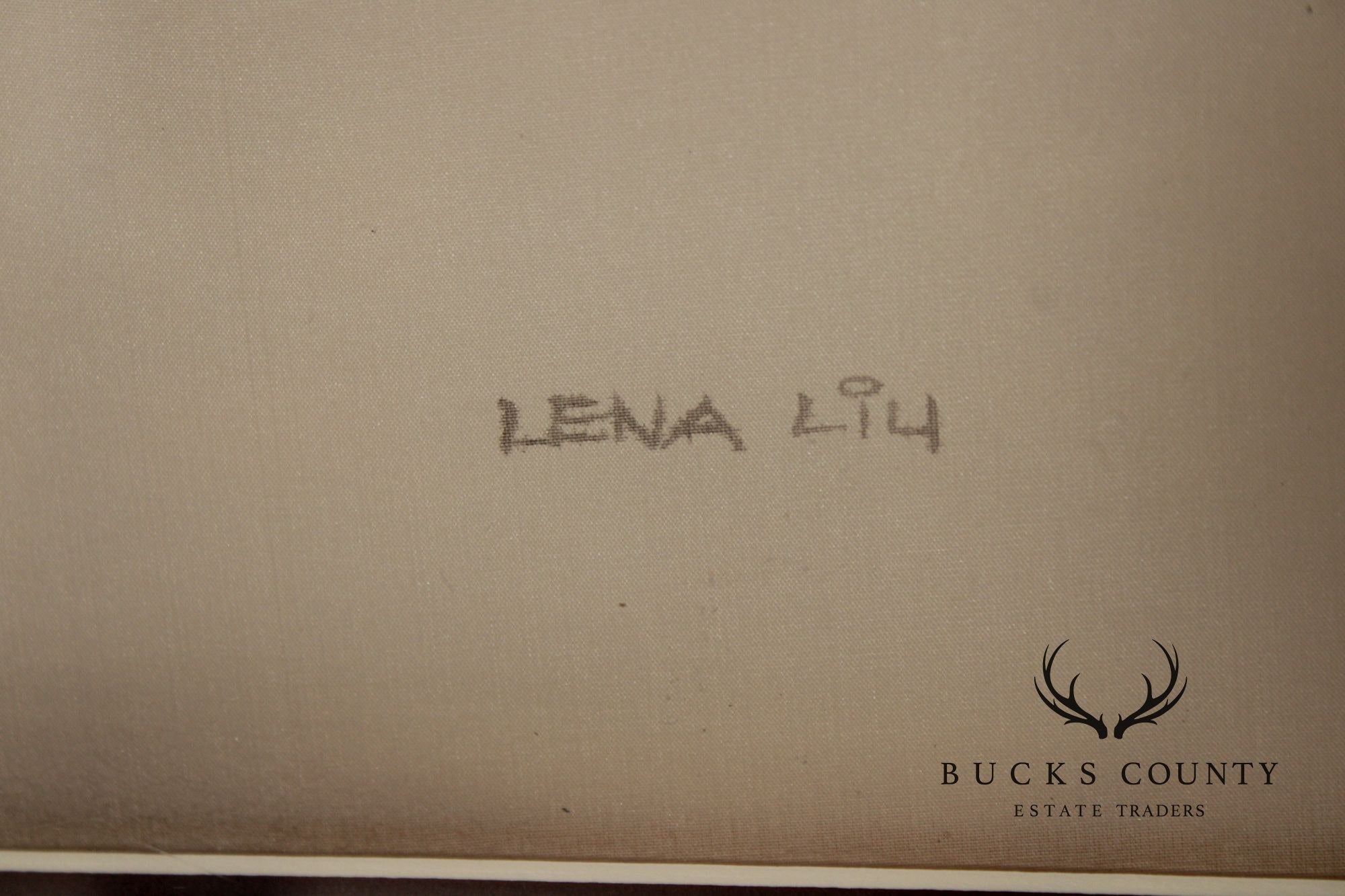 Lena Liu Chinese Pair of Bird and Flower Paintings on Silk