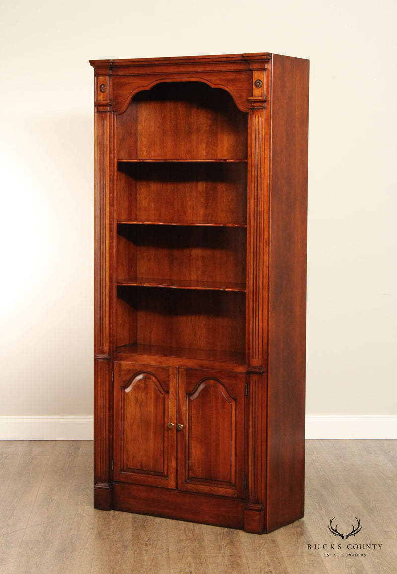 Statton Old Towne Cherry Pair of Tall Open Bookcases