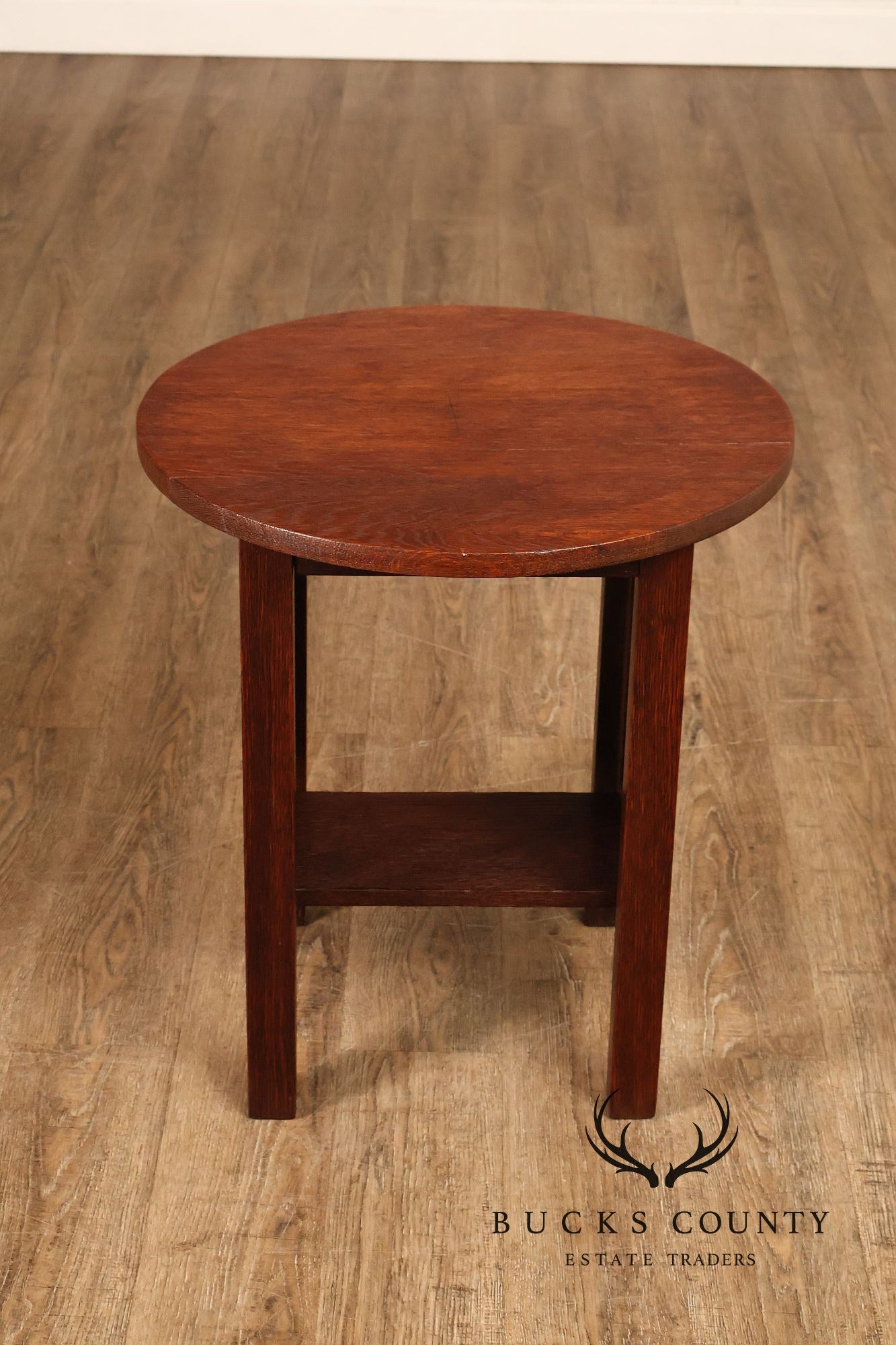 Stickley Brothers Arts And Crafts Oak Side Table