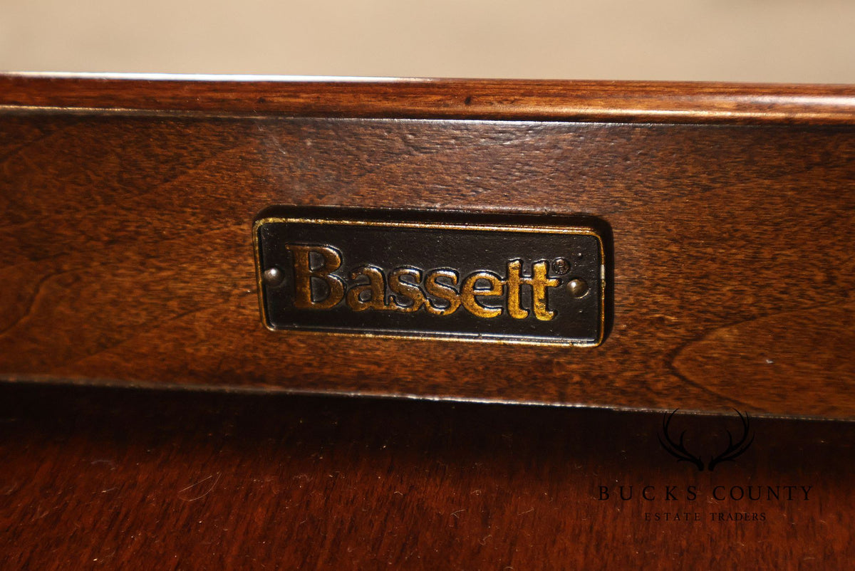 Bassett Traditional Executive Double Pedestal Desk