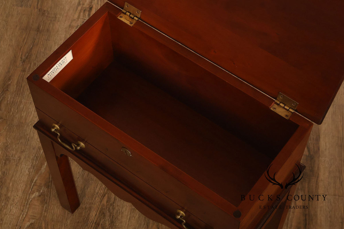 Madison Square Adams County Collection Cherry Chest on Stand