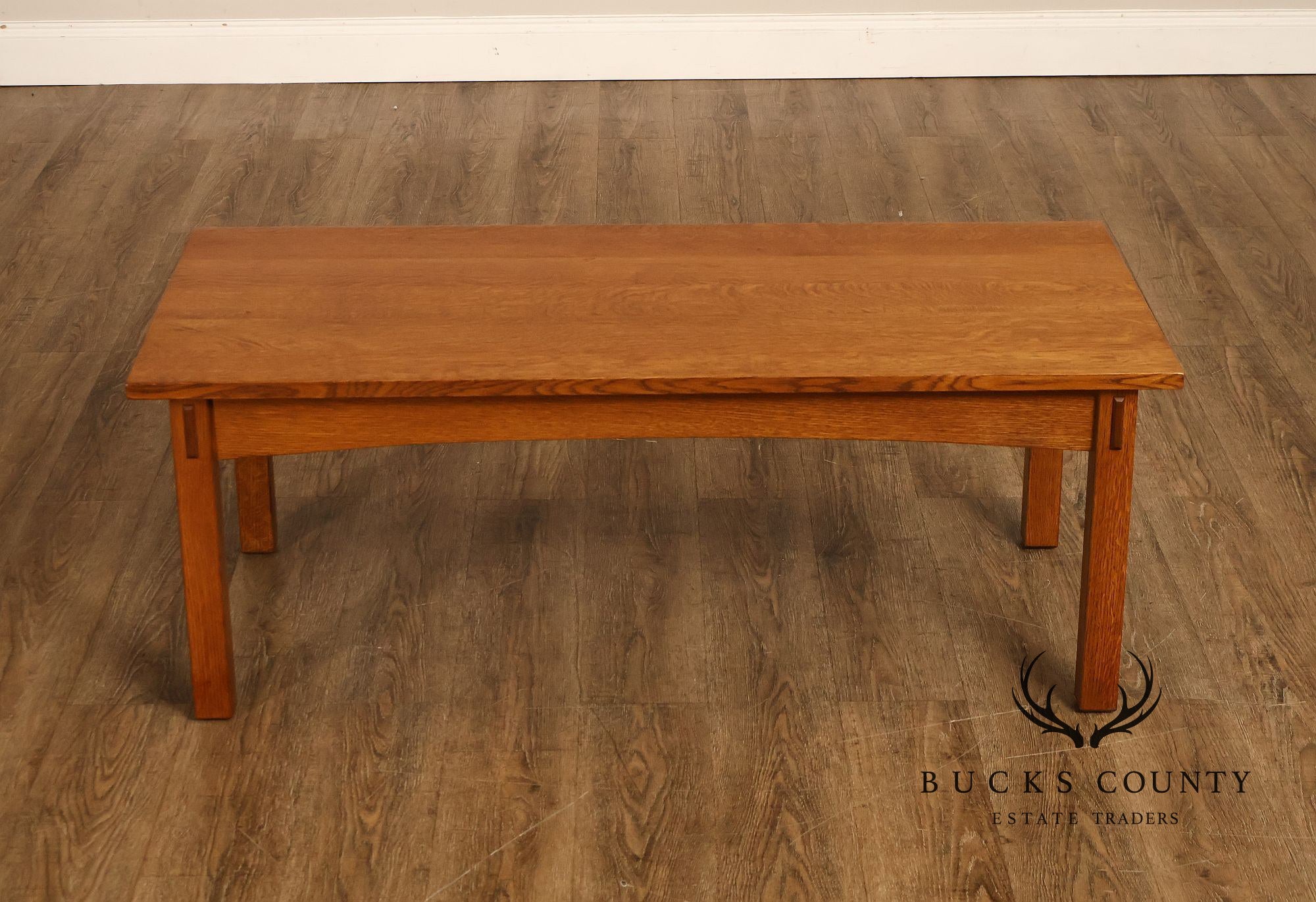 Stickley Mission Collection Oak Cocktail Table