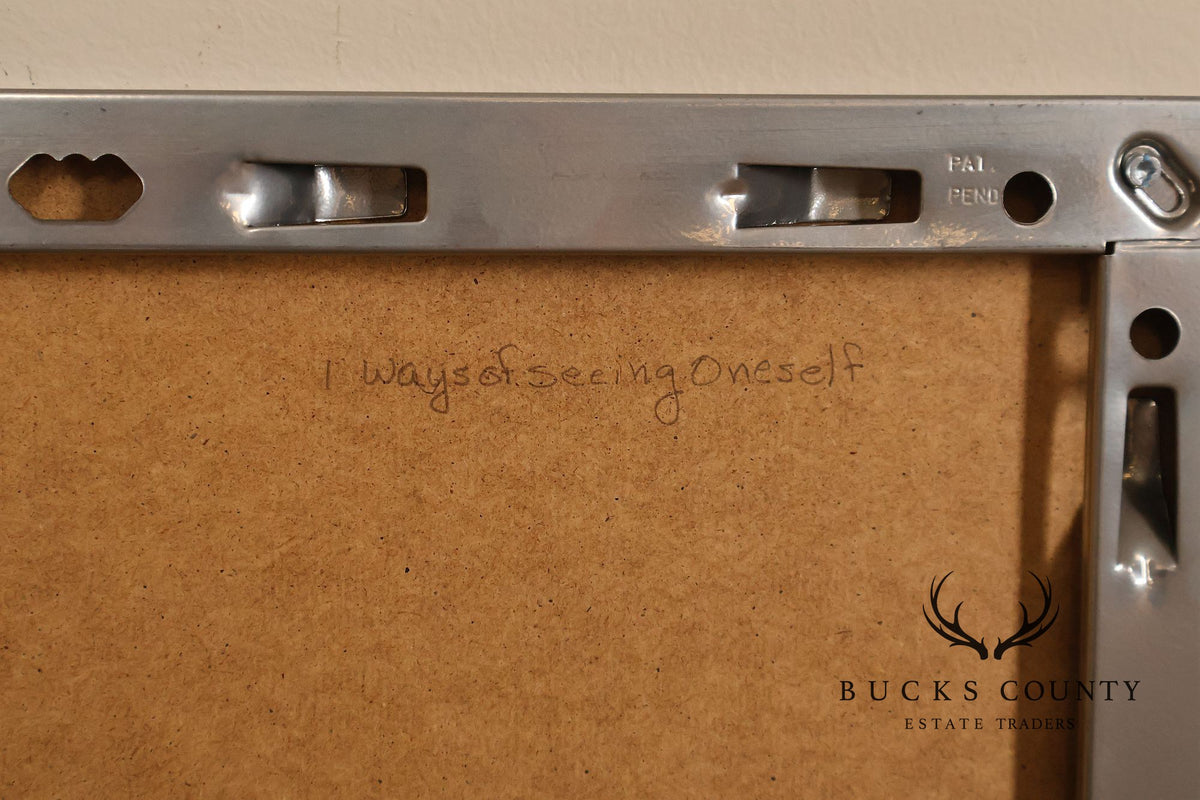 Anne Cooper Dobbins Mixed Media, '1 Ways of Seeing Oneself'