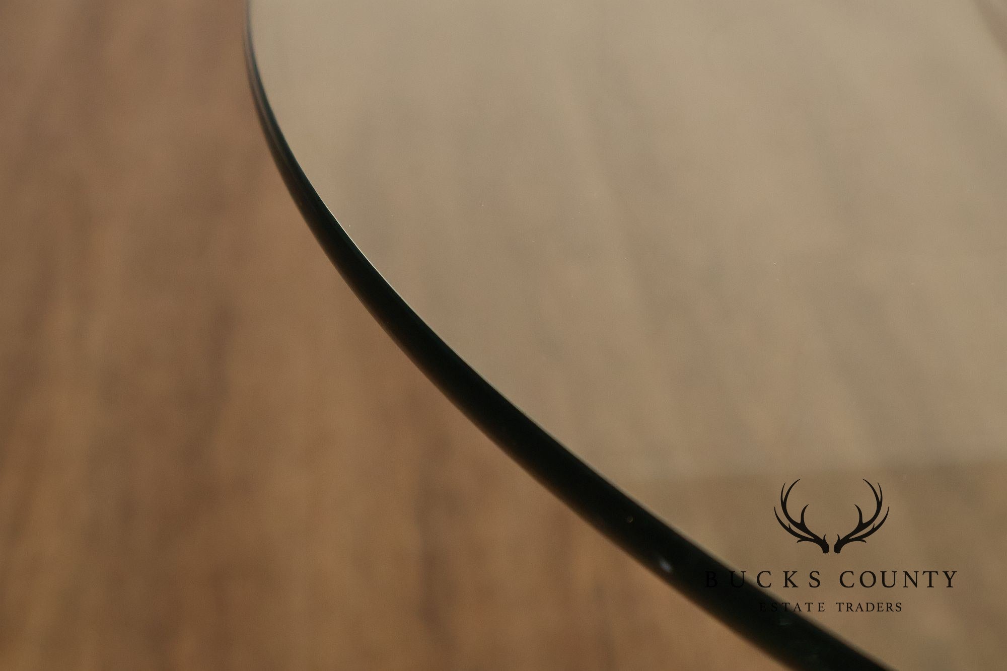 Boho Chic Round Glass Top Rattan Bistro Table