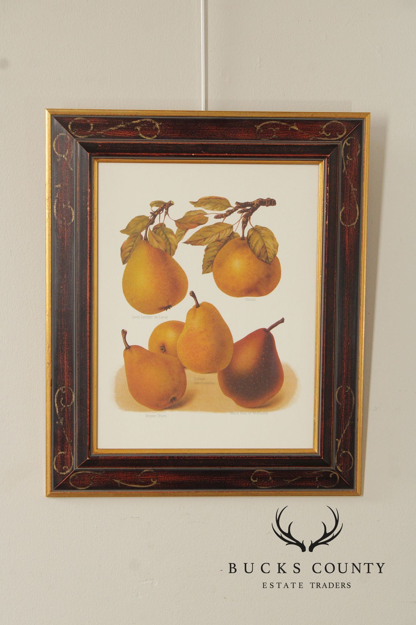 Chelsea House Decorative Pair of Pear Prints